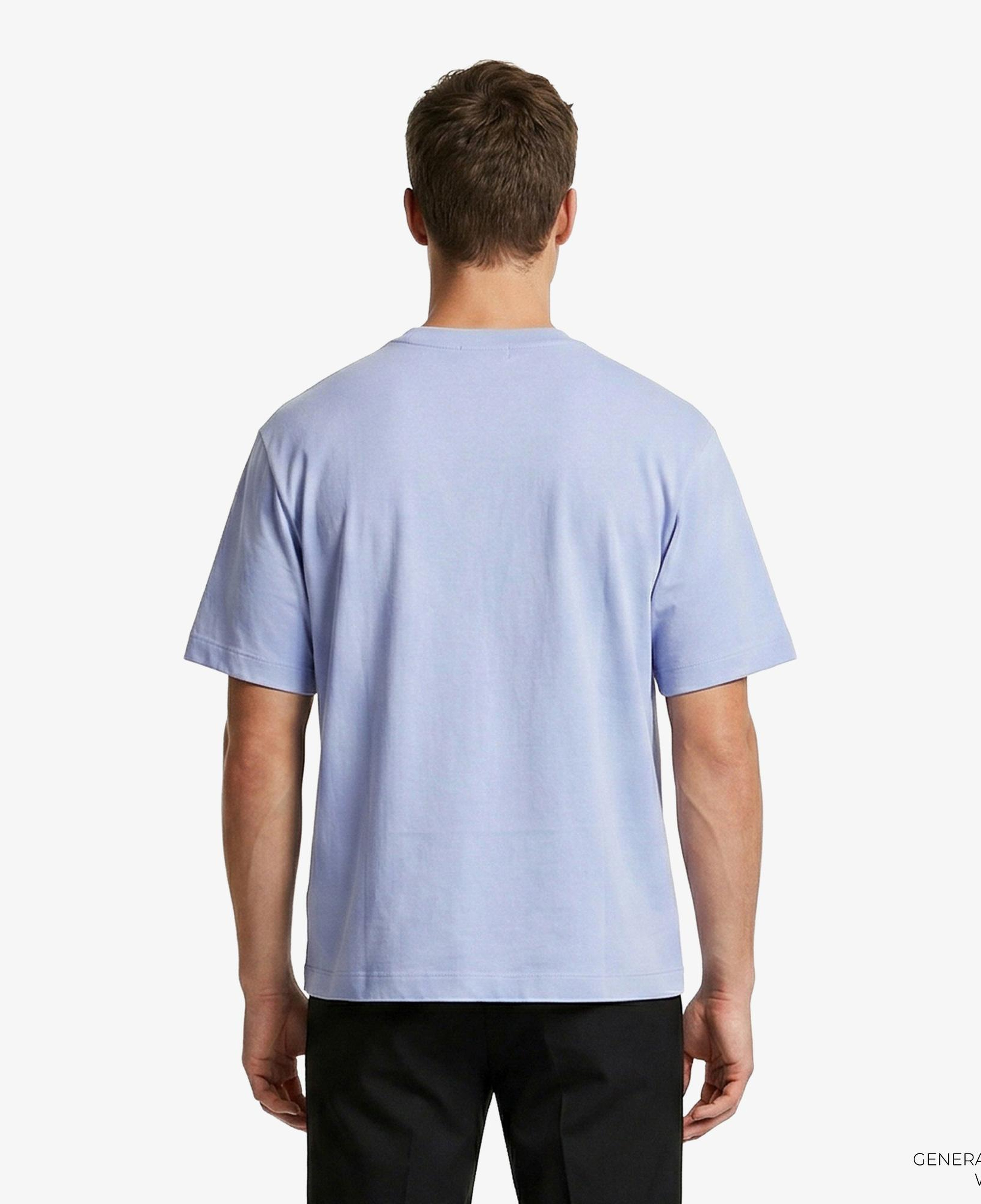 Calvin Klein Easy Monogram Erkek Mavi T-Shirt