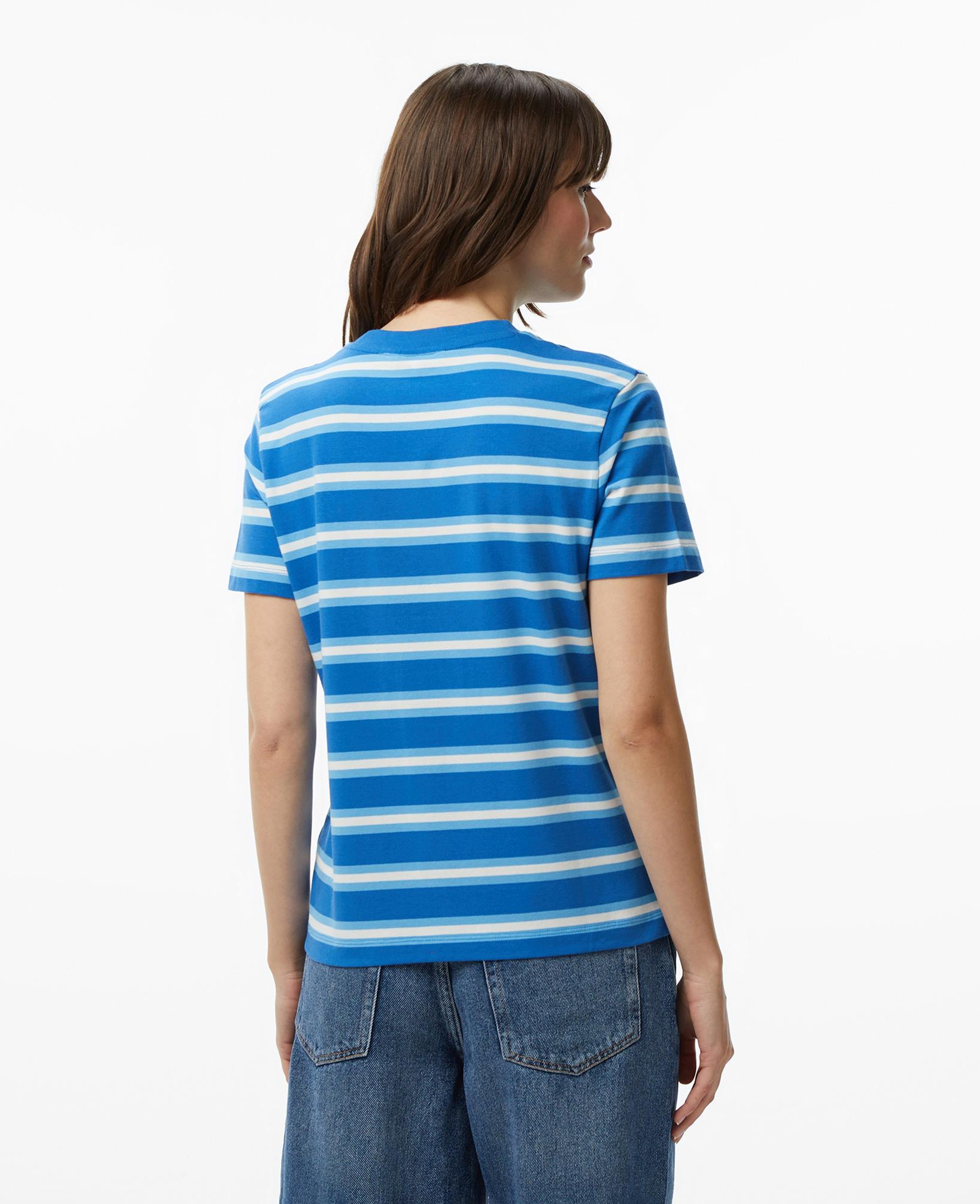 Tommy Hilfiger Script Kadın Mavi T-Shirt