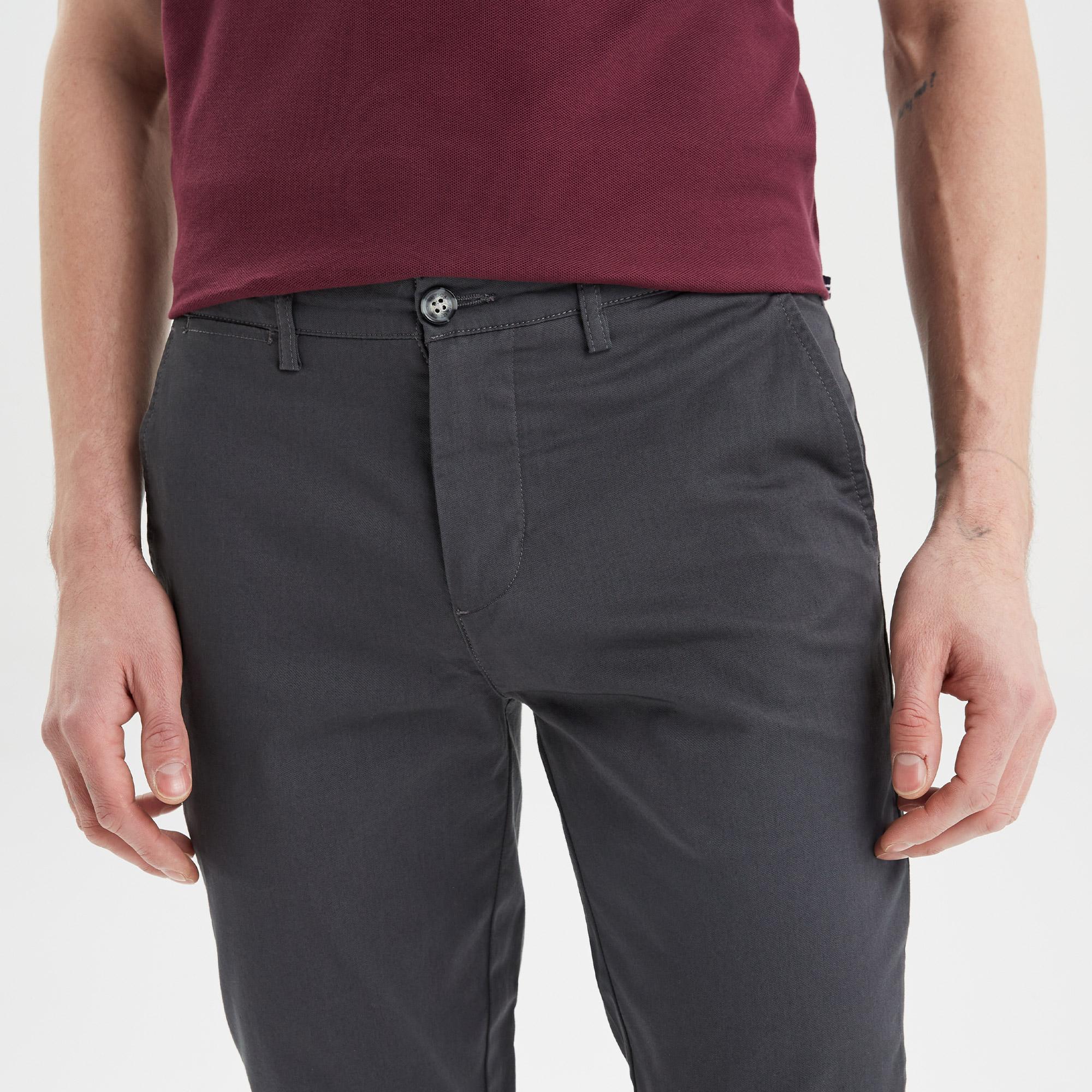 Nautica Erkek Lacivert Slim Fit Chino Pantolon