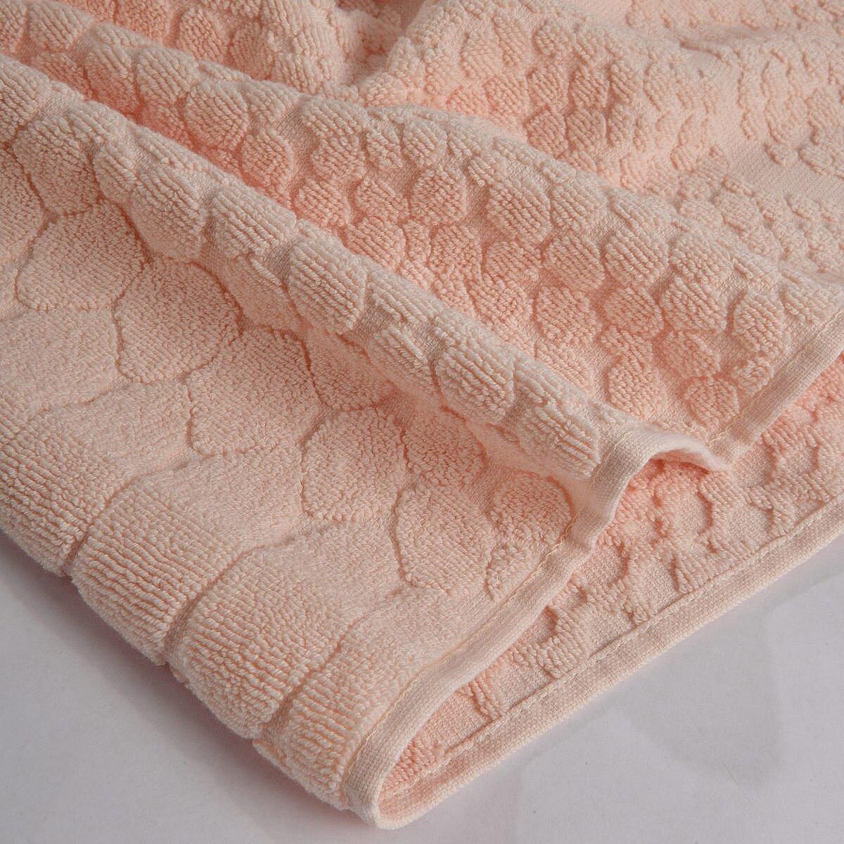 Velune %100 Pamuk 4'lü El Havlusu Gri Pembe Kutu 30x50 Cm