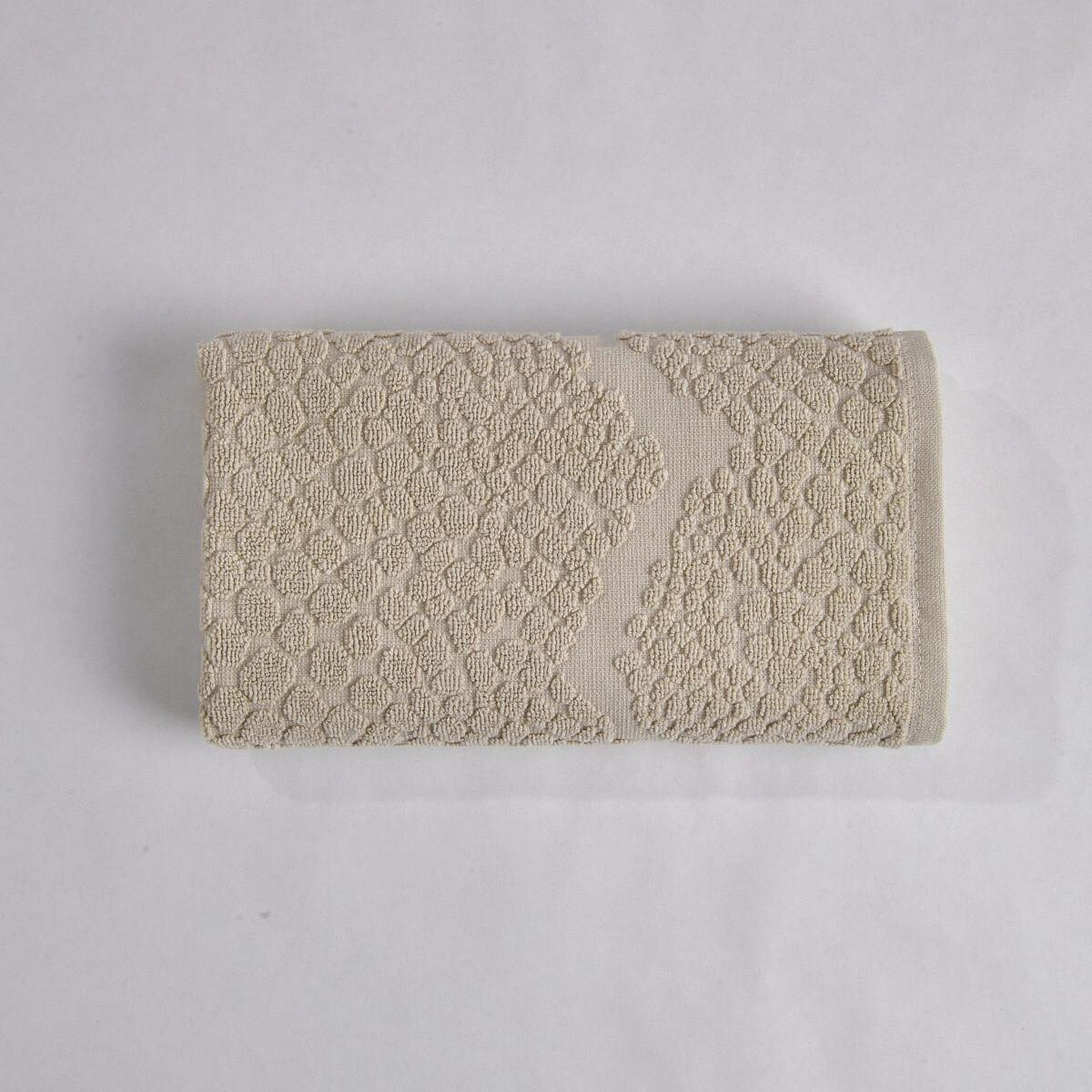 Velune %100 Pamuk 2'li Yüz Havlusu Kahve Bej Kutu 50x80 Cm