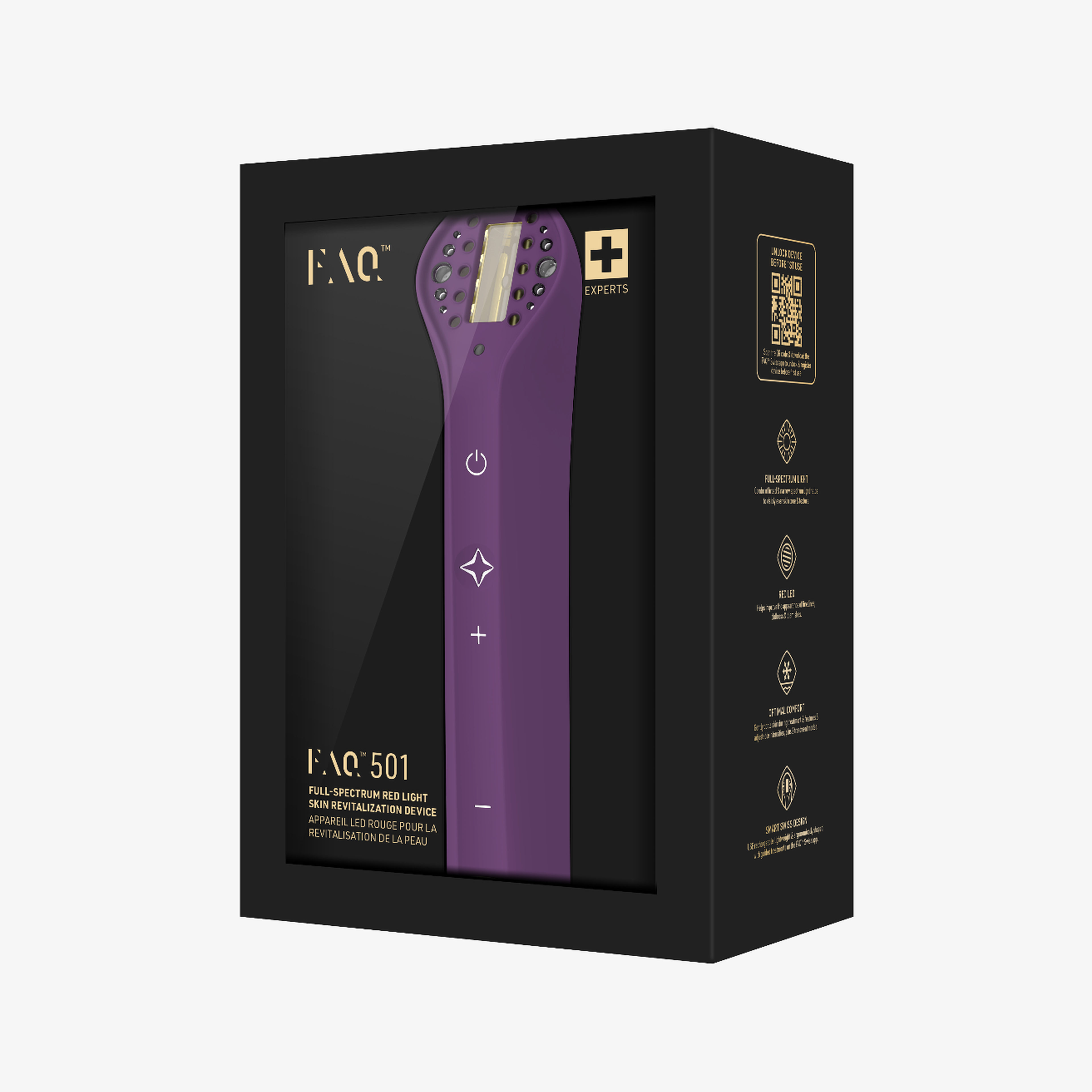 FOREO FAQ 501 Tam Spektrumlu Kırmızı Led Cilt Yenileme Cihazı