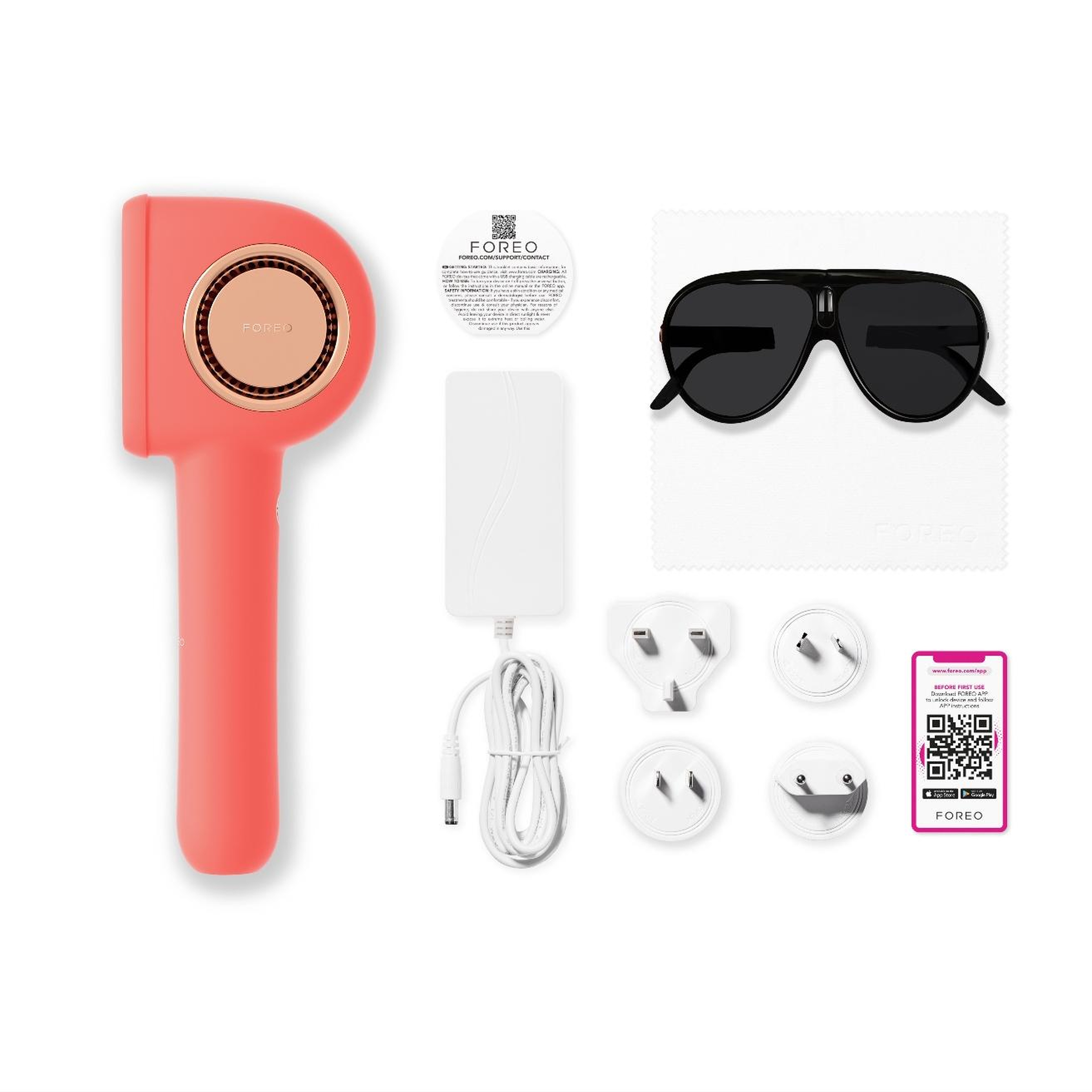 FOREO PEACH 2 Pro Max Cilt Soğutma Sistemli Kalıcı Tüy Azaltma IPL Cihazı