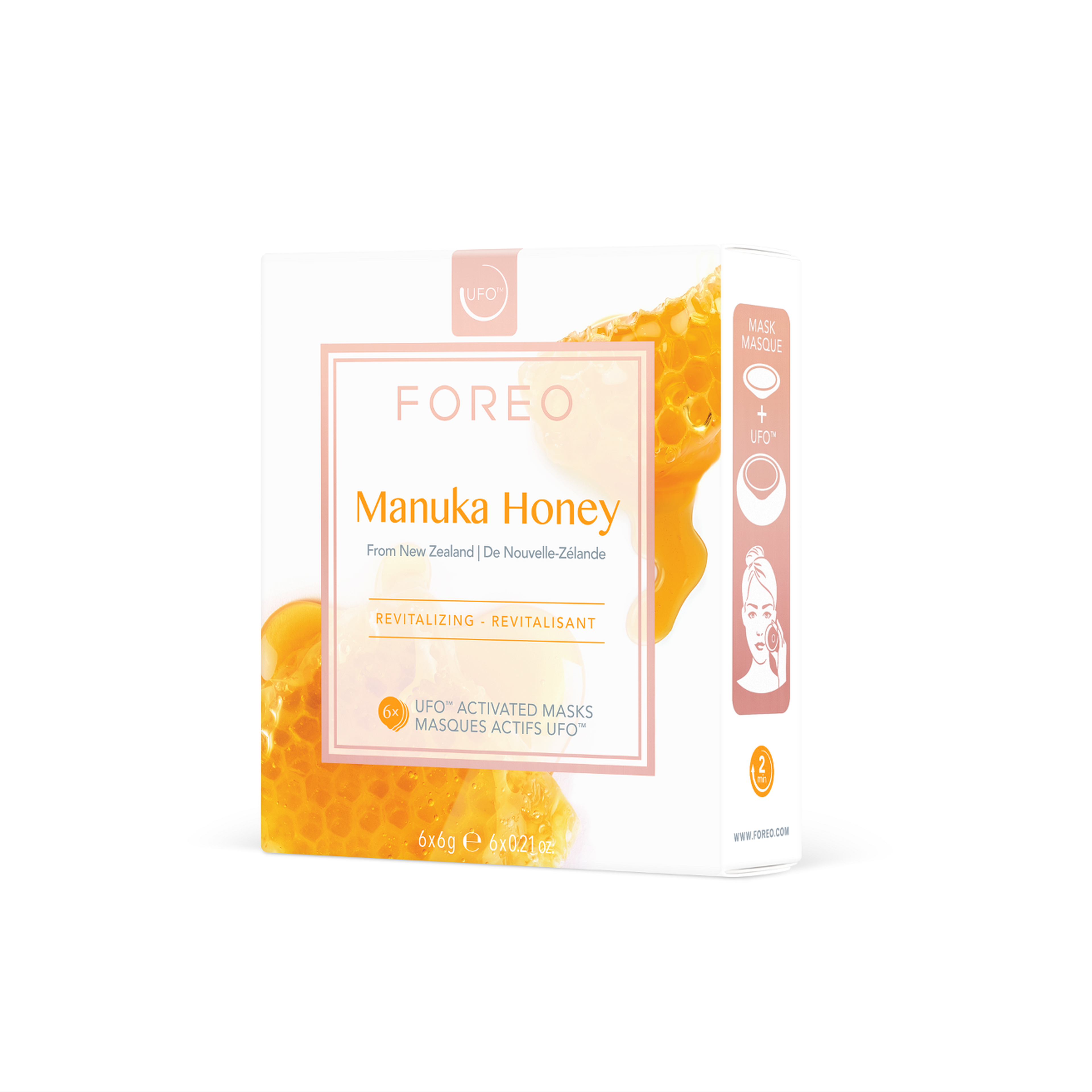 FOREO UFO Manuka Honey Canlandırıcı 6'lı Aktif Maske