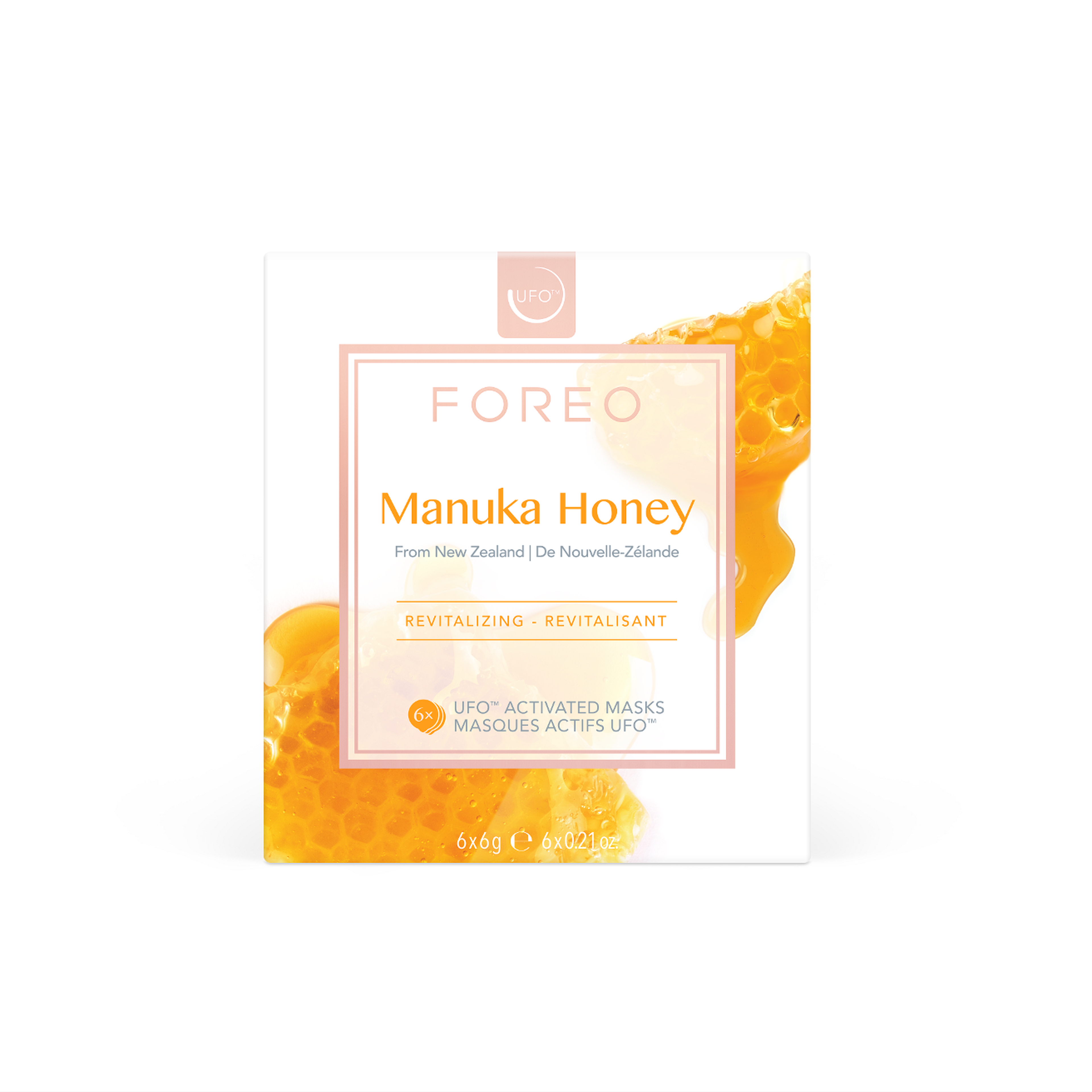 FOREO UFO Manuka Honey Canlandırıcı 6'lı Aktif Maske