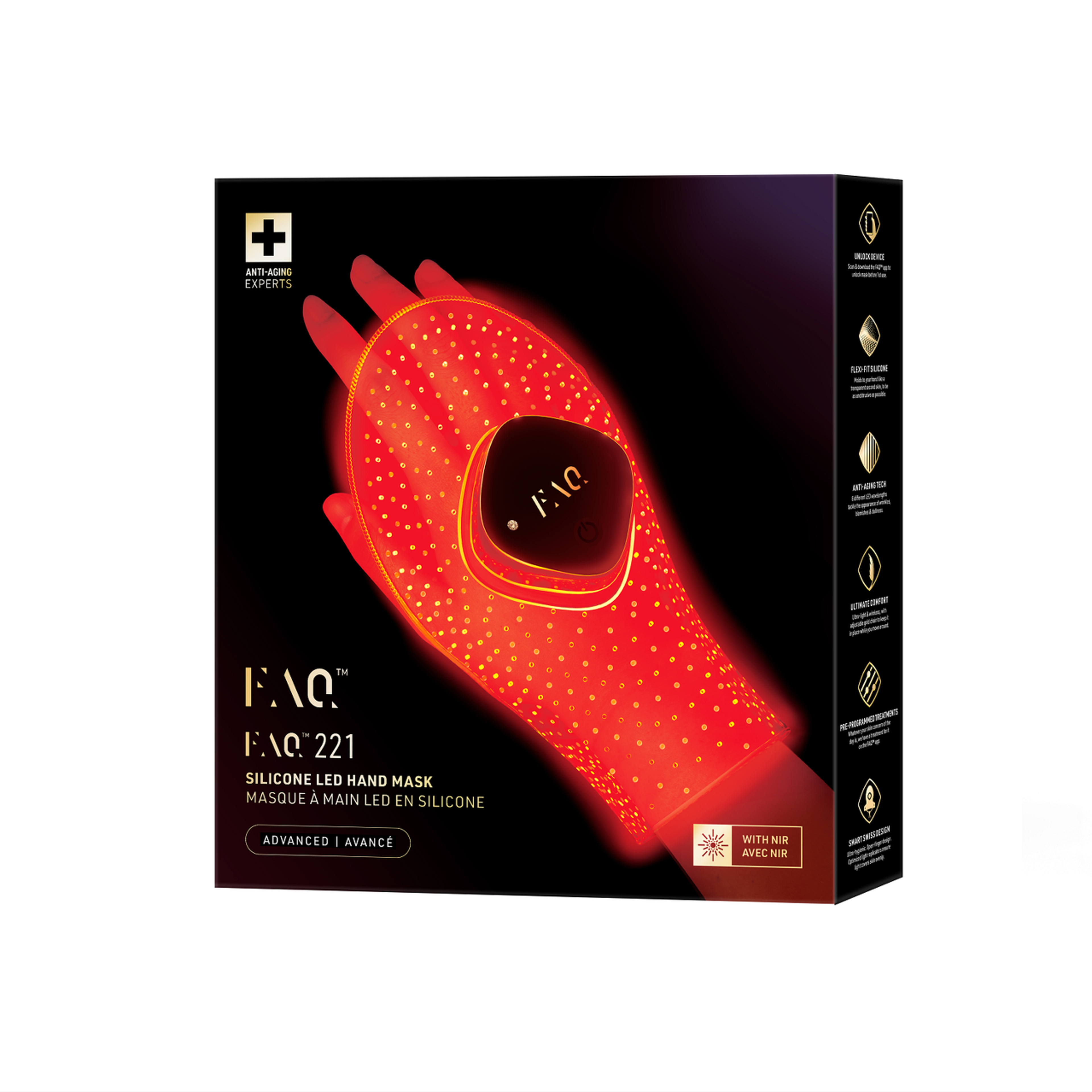 FOREO FAQ 221 Yaşlanma Karşıtı LED El Maskesi