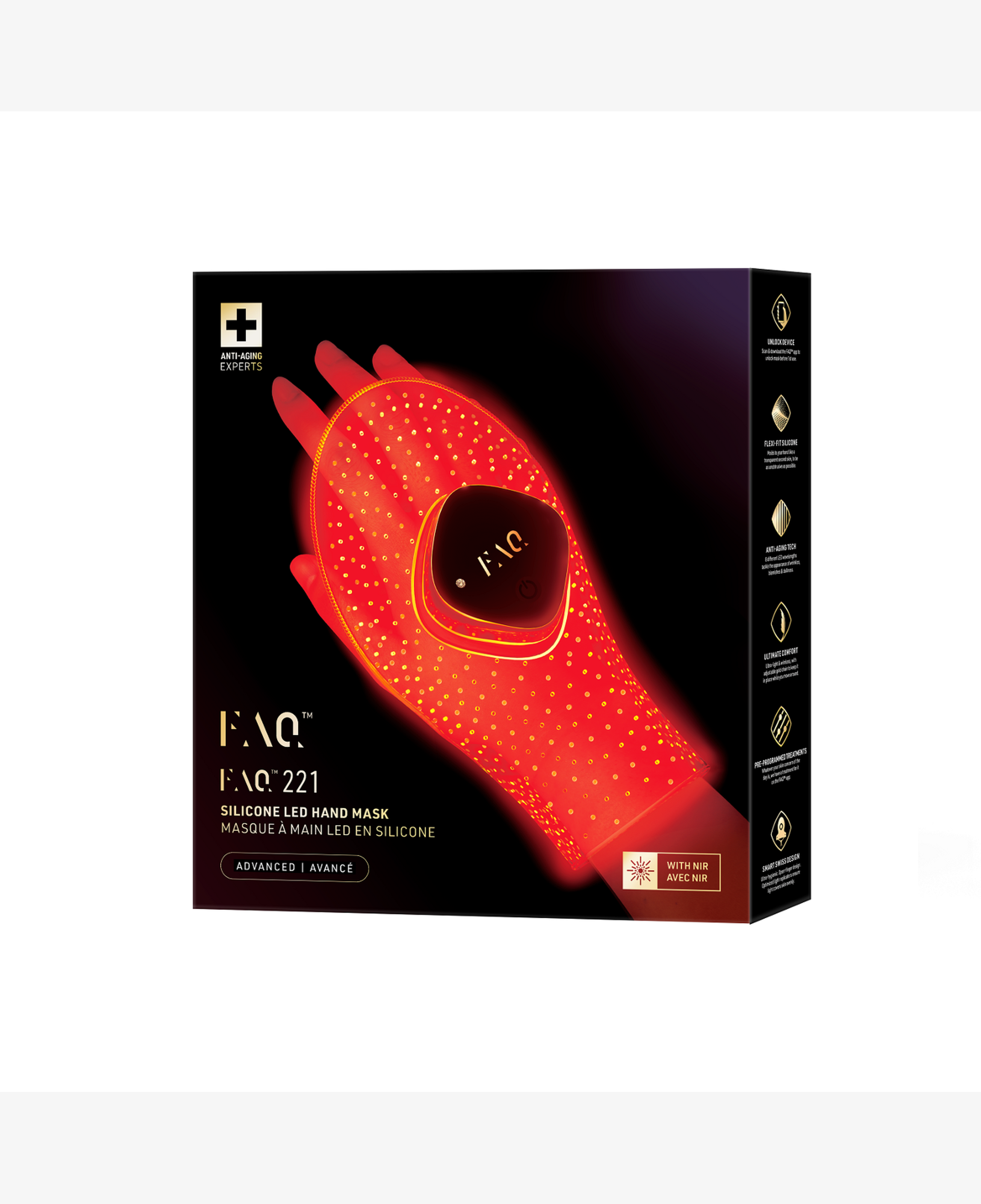 FOREO FAQ 221 Yaşlanma Karşıtı LED El Maskesi
