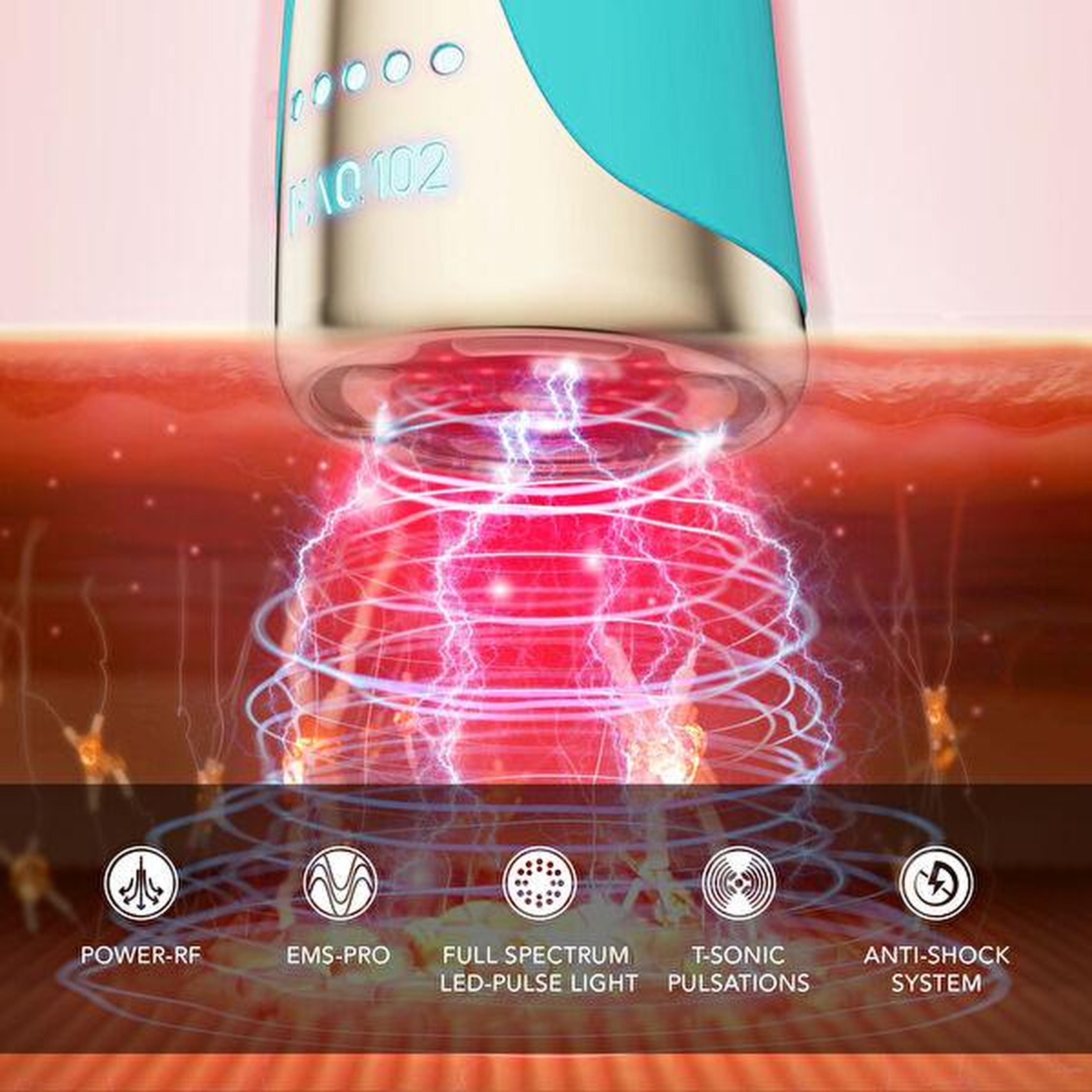 FOREO FAQ 102 Topaz Gelişmiş Klinik Yaşlanma Karşıtı Cihaz