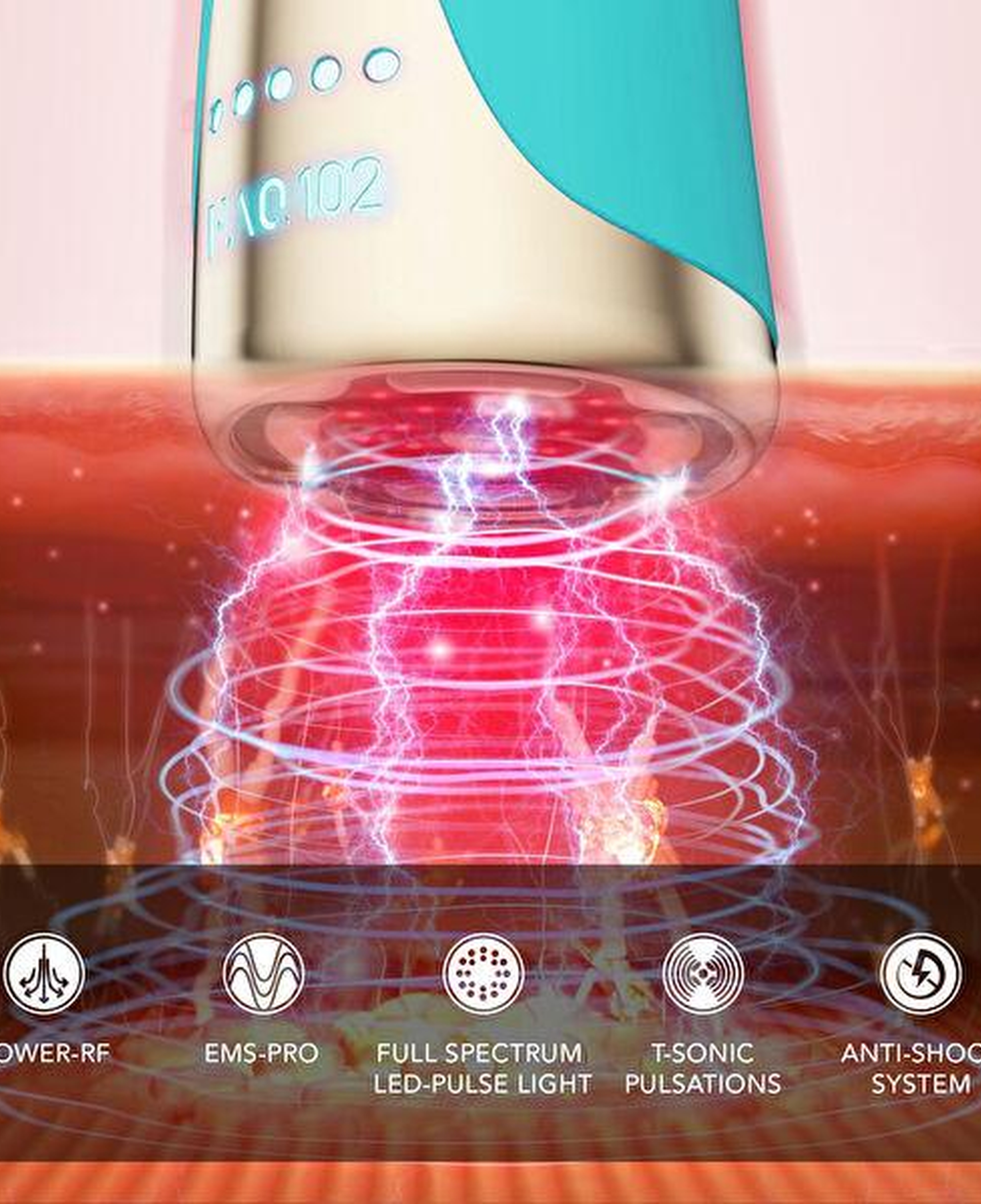 FOREO FAQ 102 Topaz Gelişmiş Klinik Yaşlanma Karşıtı Cihaz