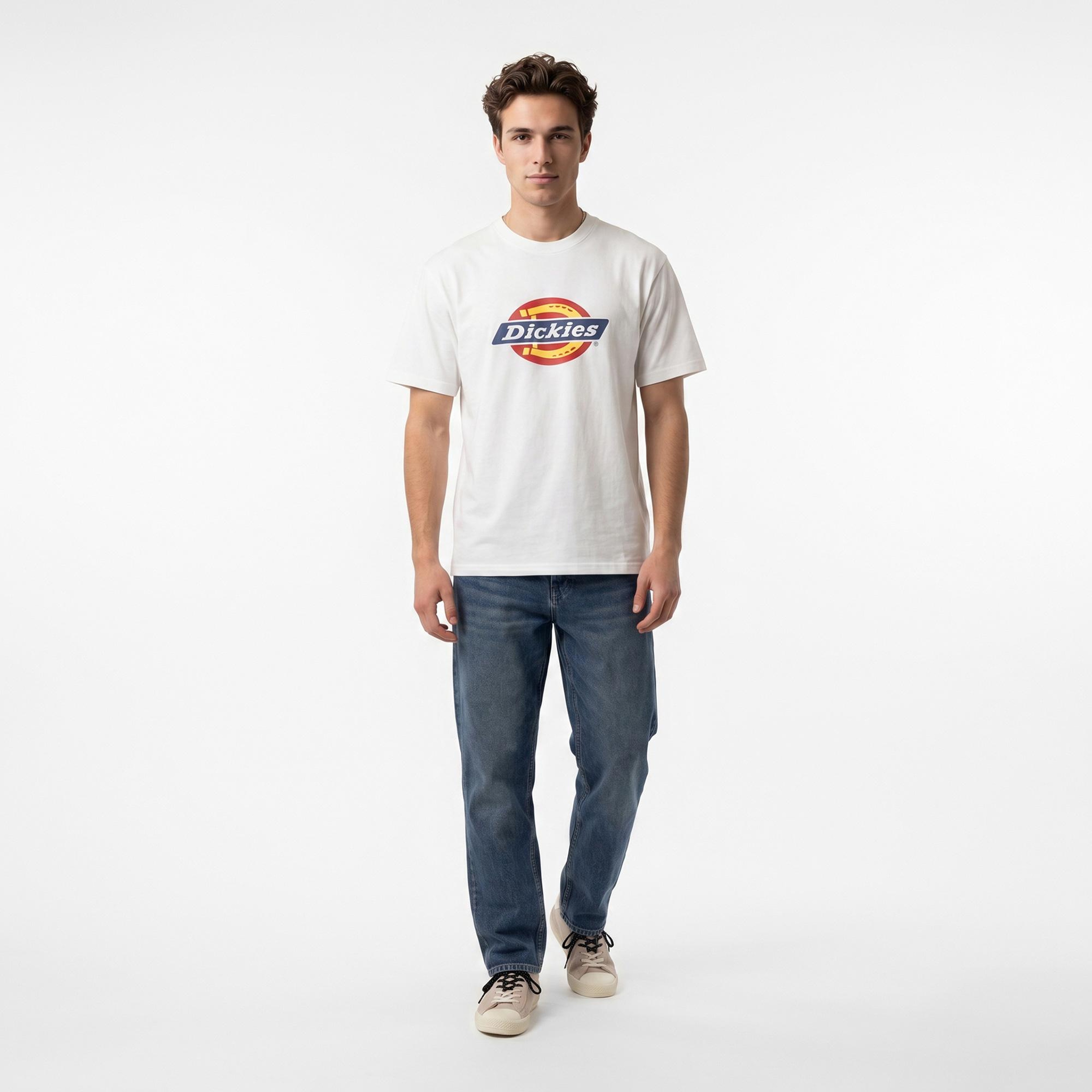 Dickies Icon Erkek Beyaz T-Shirt