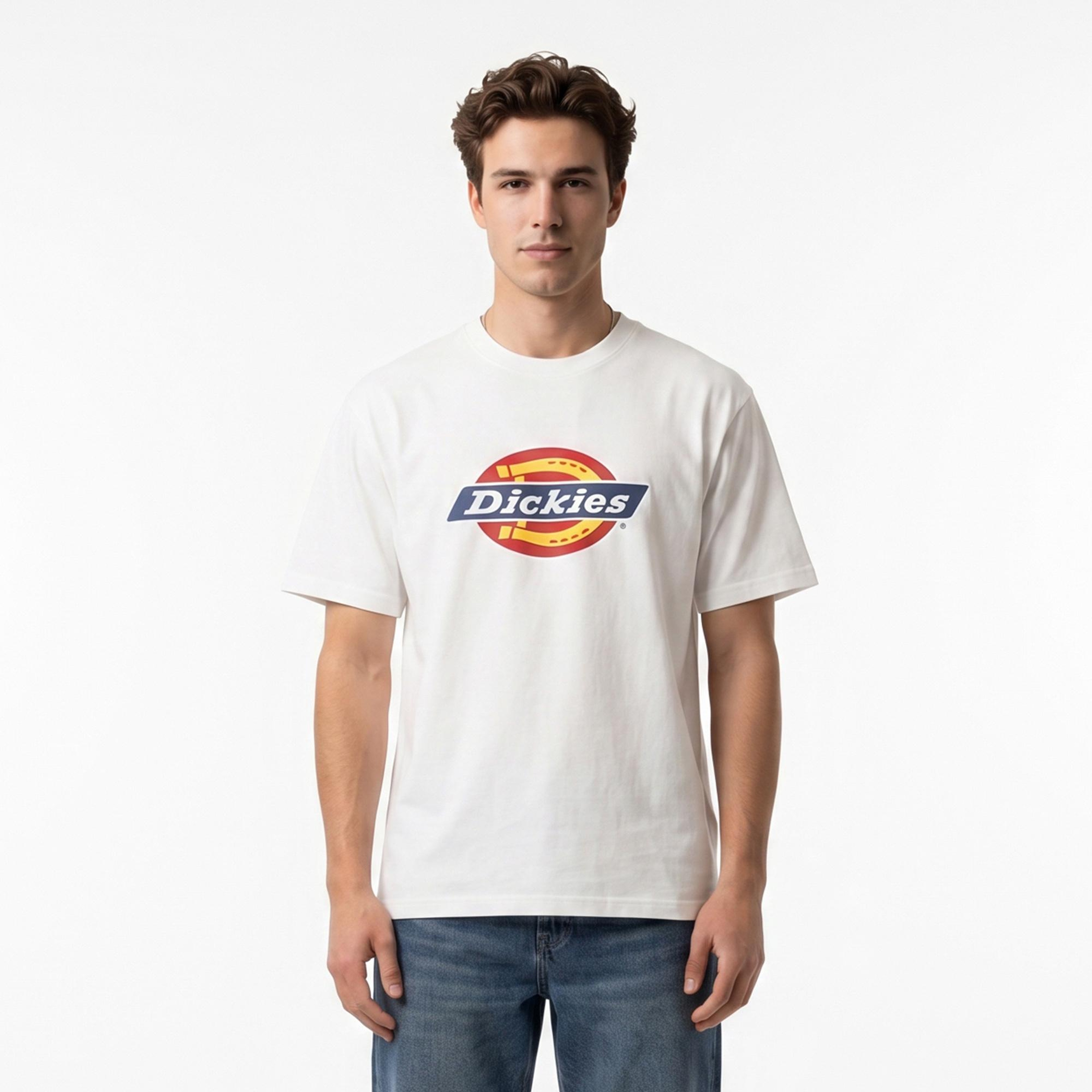Dickies Icon Erkek Beyaz T-Shirt
