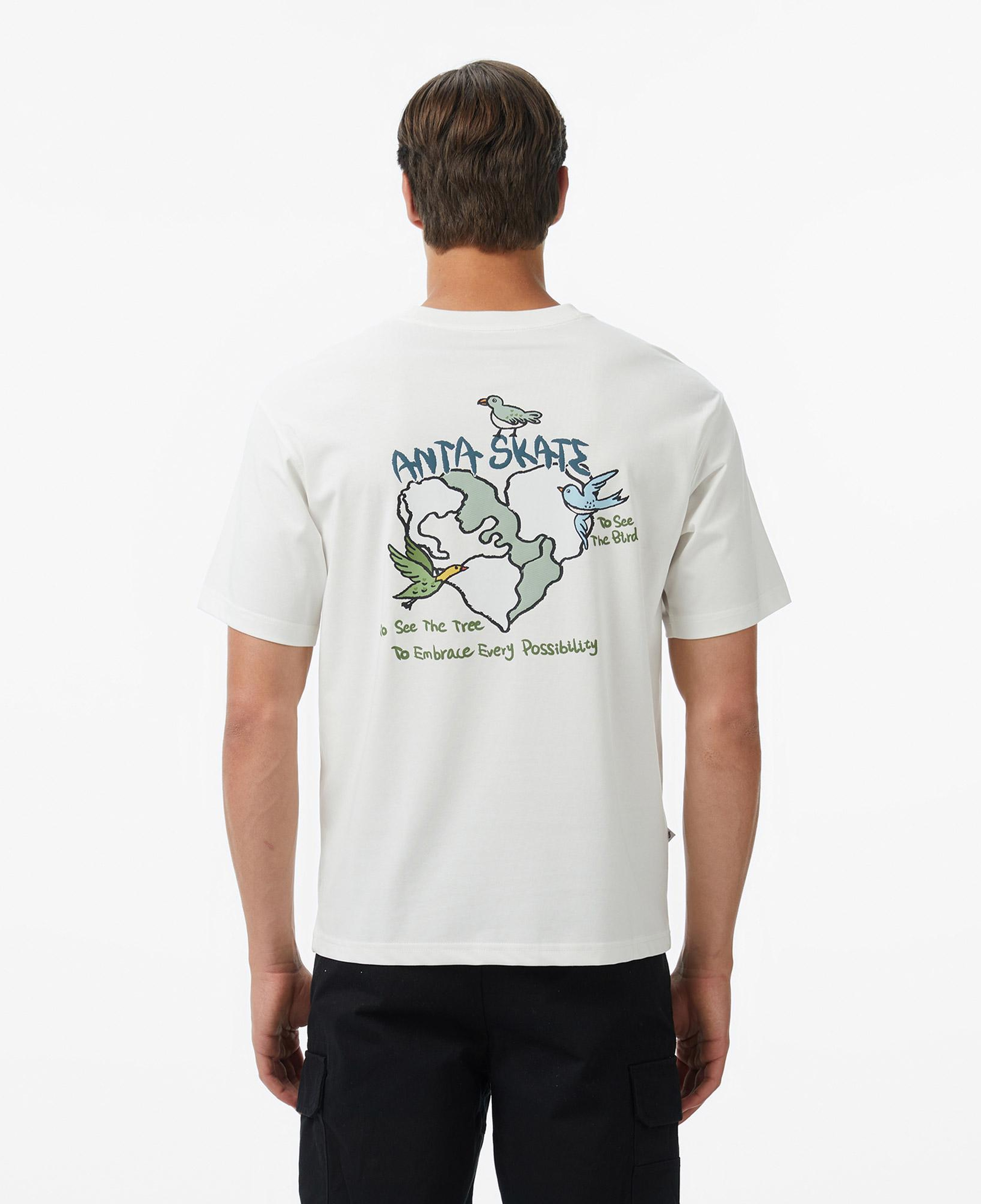 Anta Skate Culture Erkek Beyaz T-Shirt