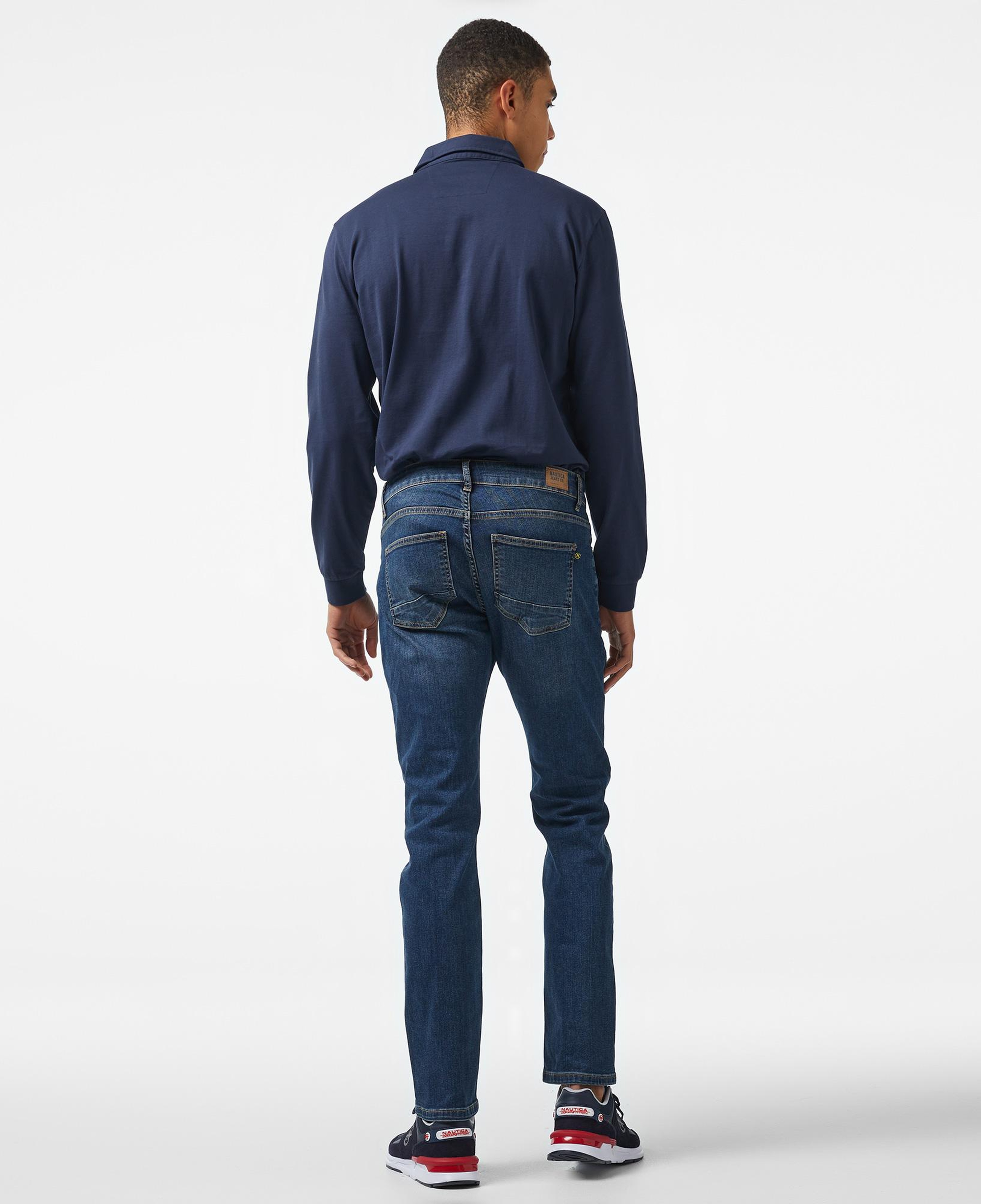 Nautica Erkek Mavi Jean Pantolon