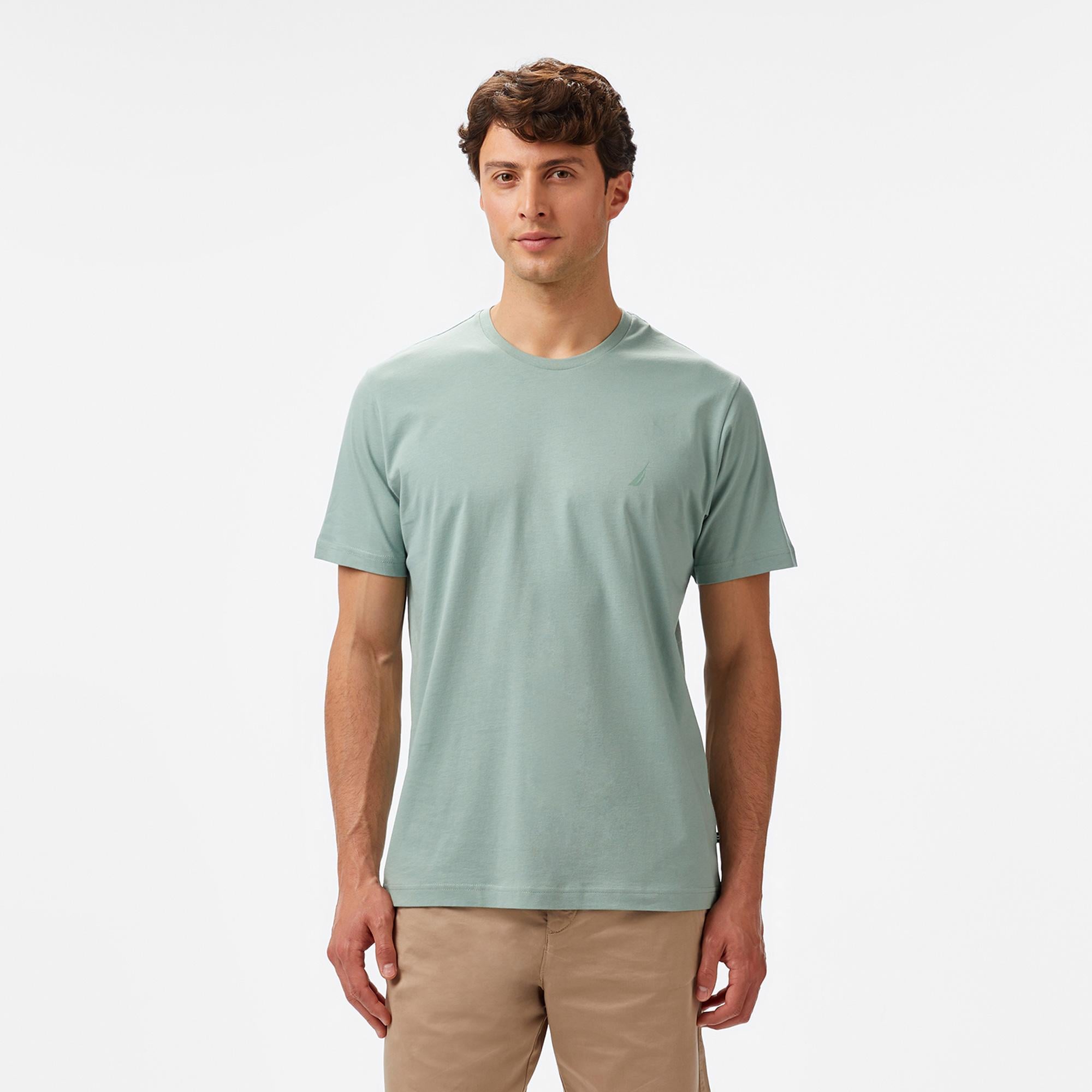 Nautica Erkek Yeşil Regular Fit T-Shirt