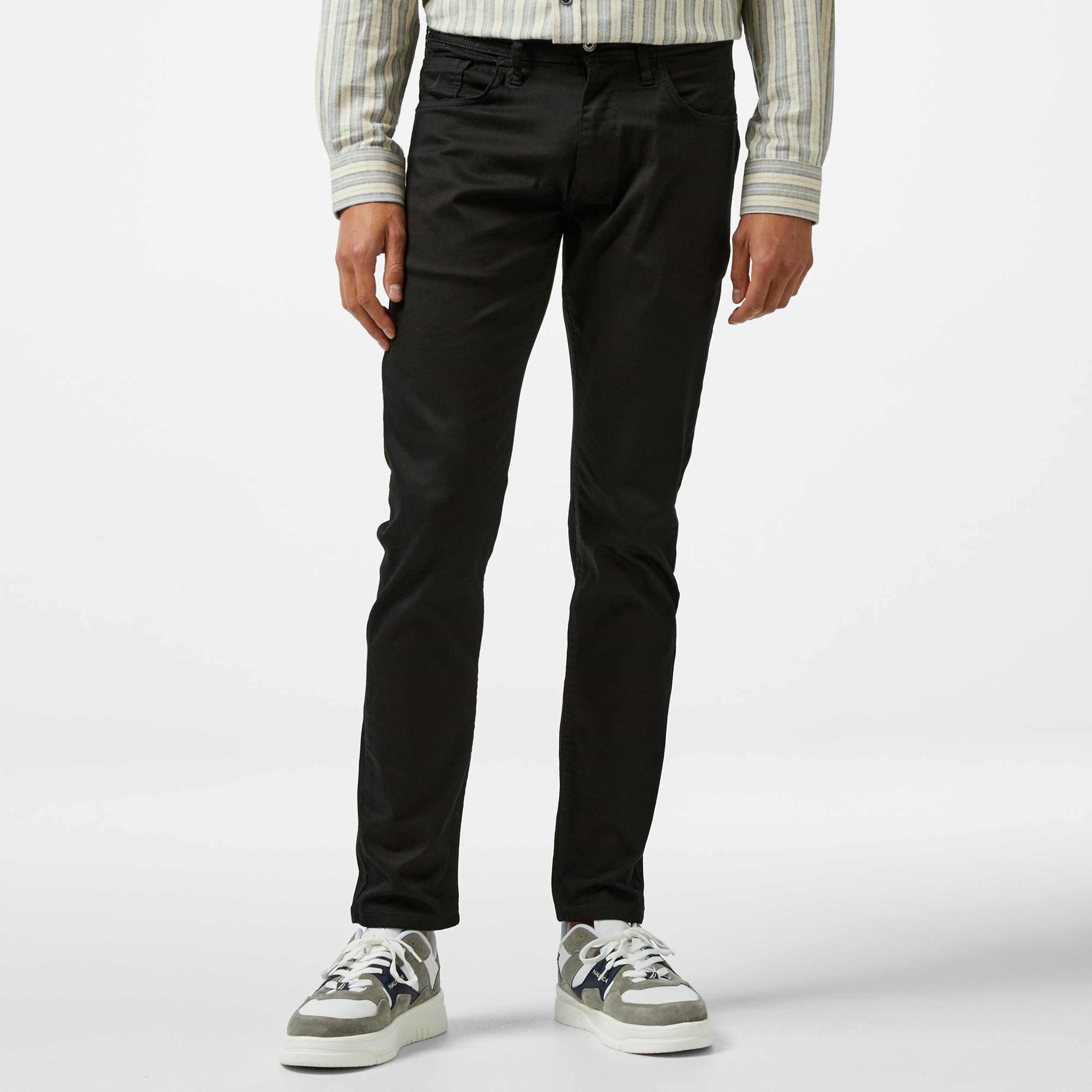 Nautica Erkek Siyah Jean Pantolon