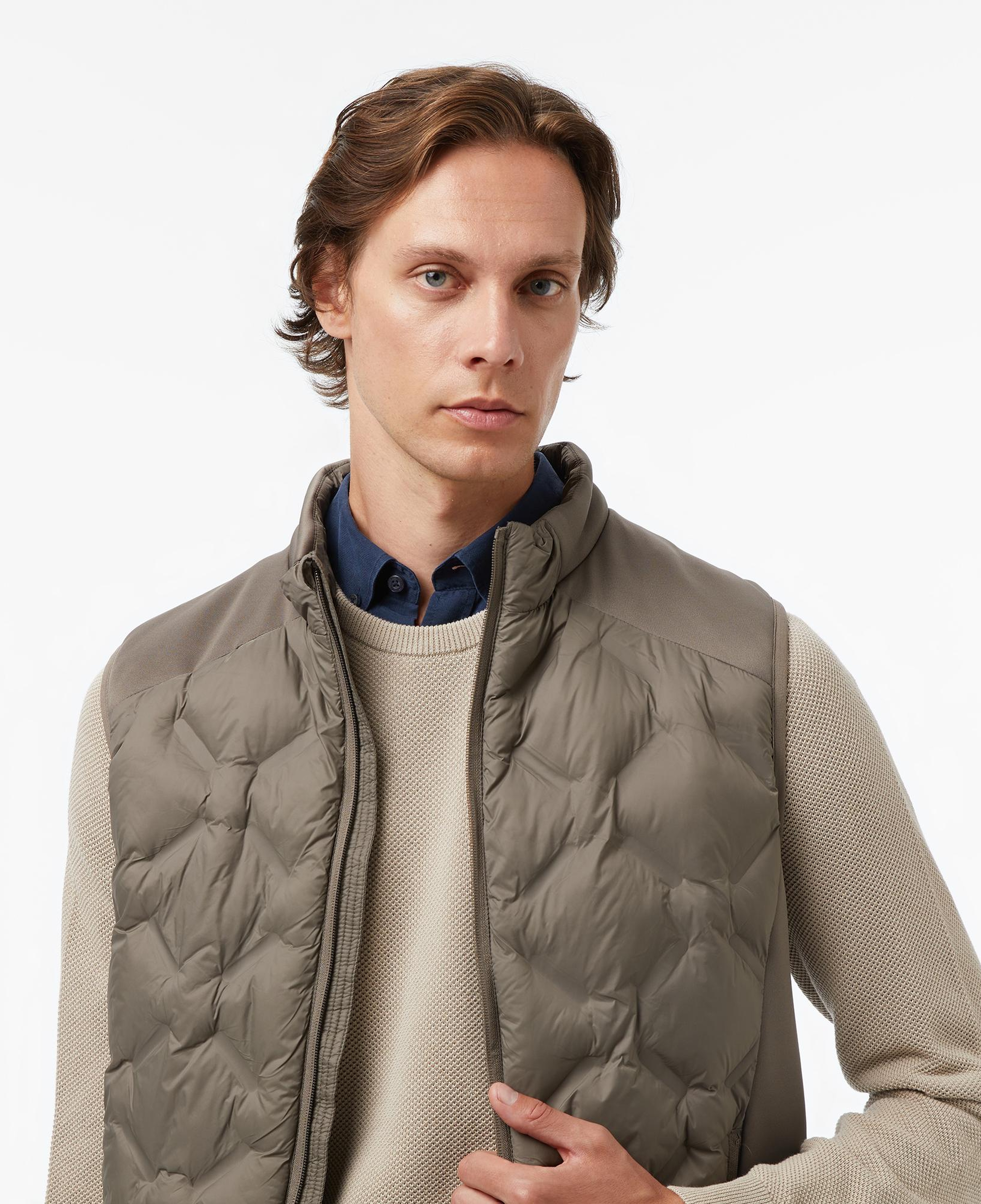 Nautica Erkek Kahverengi Regular Fit Yelek