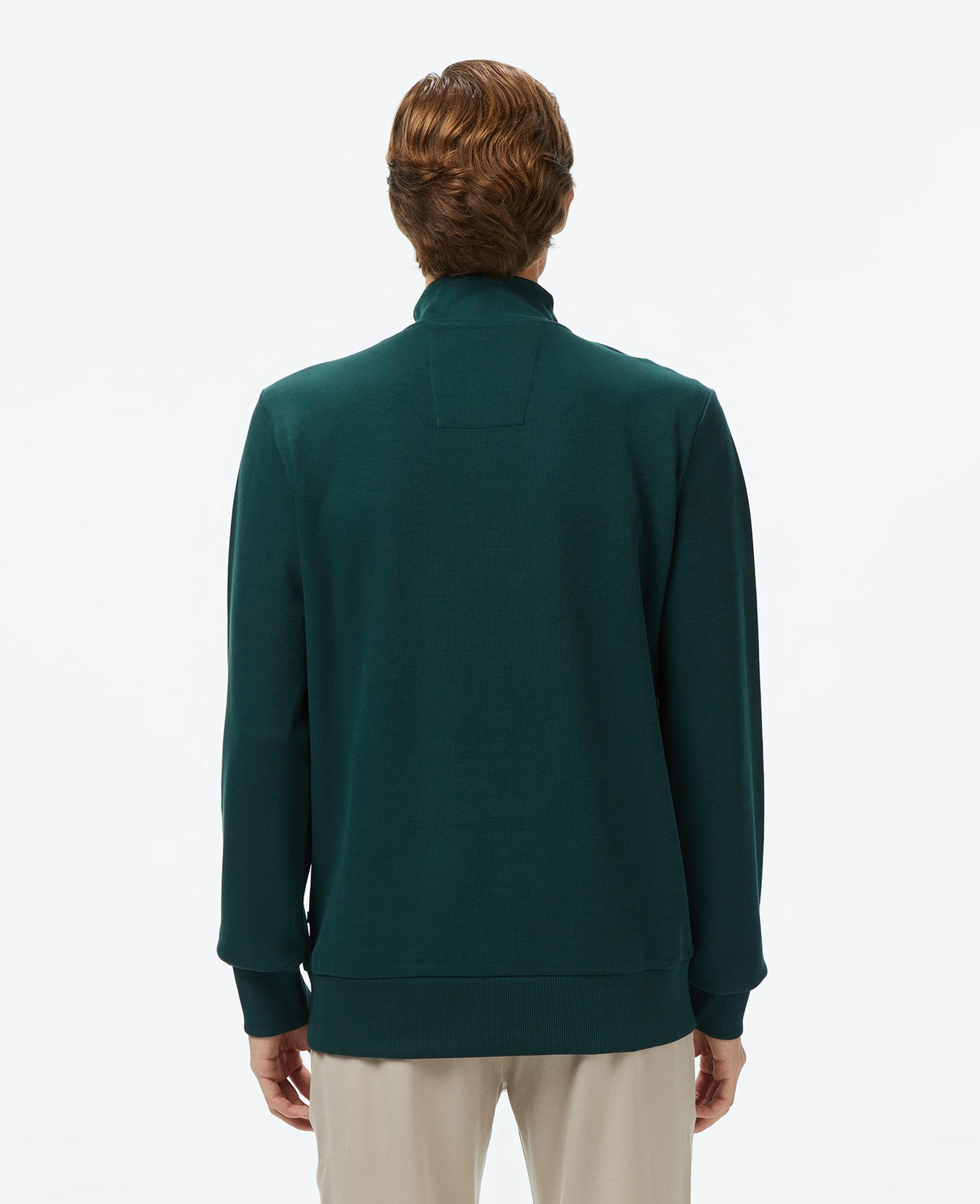 Nautica Erkek Yeşil Classic Fit Sweatshirt