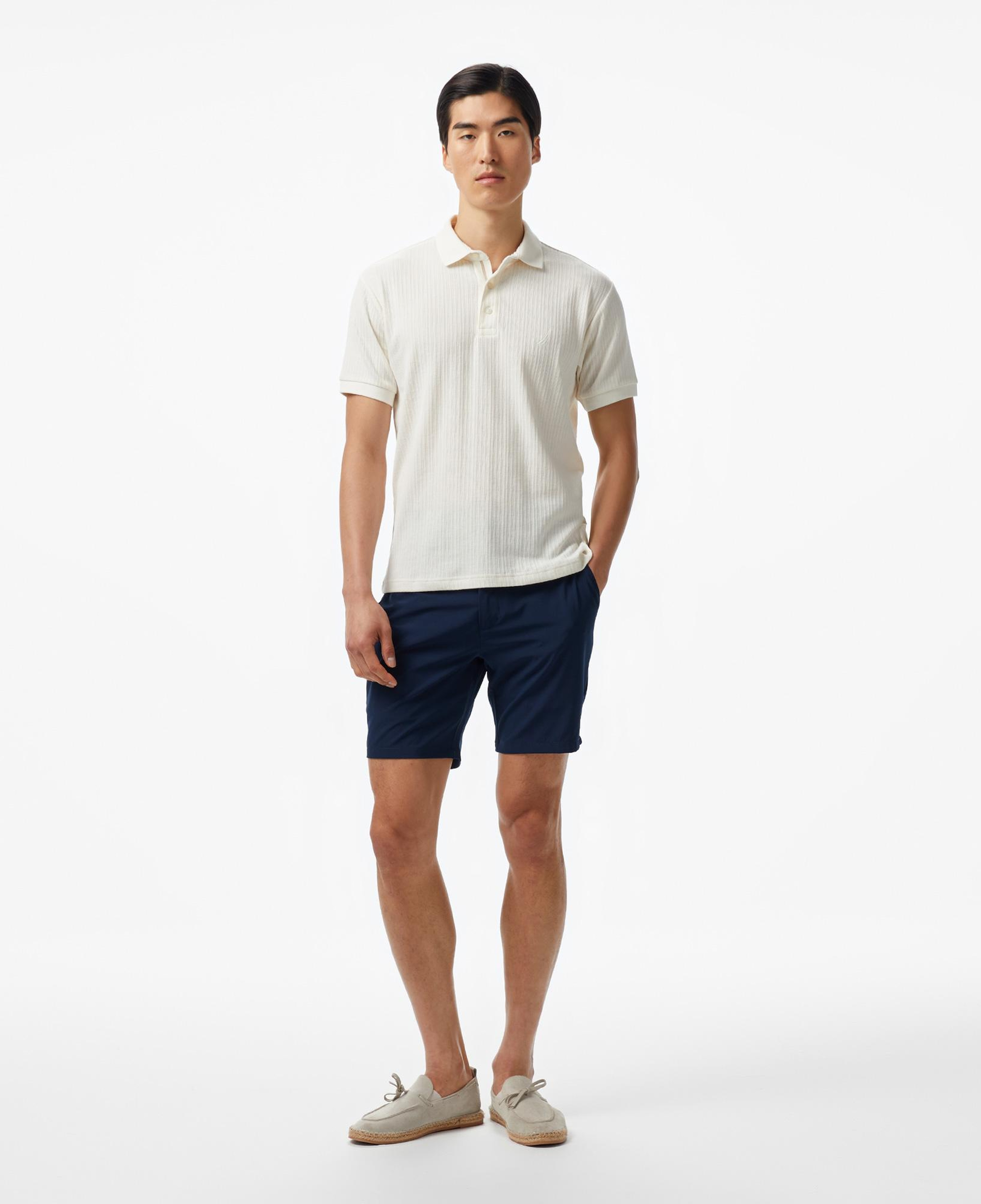 Nautica Erkek Krem Rengi Regular Fit Polo Yaka T-Shirt