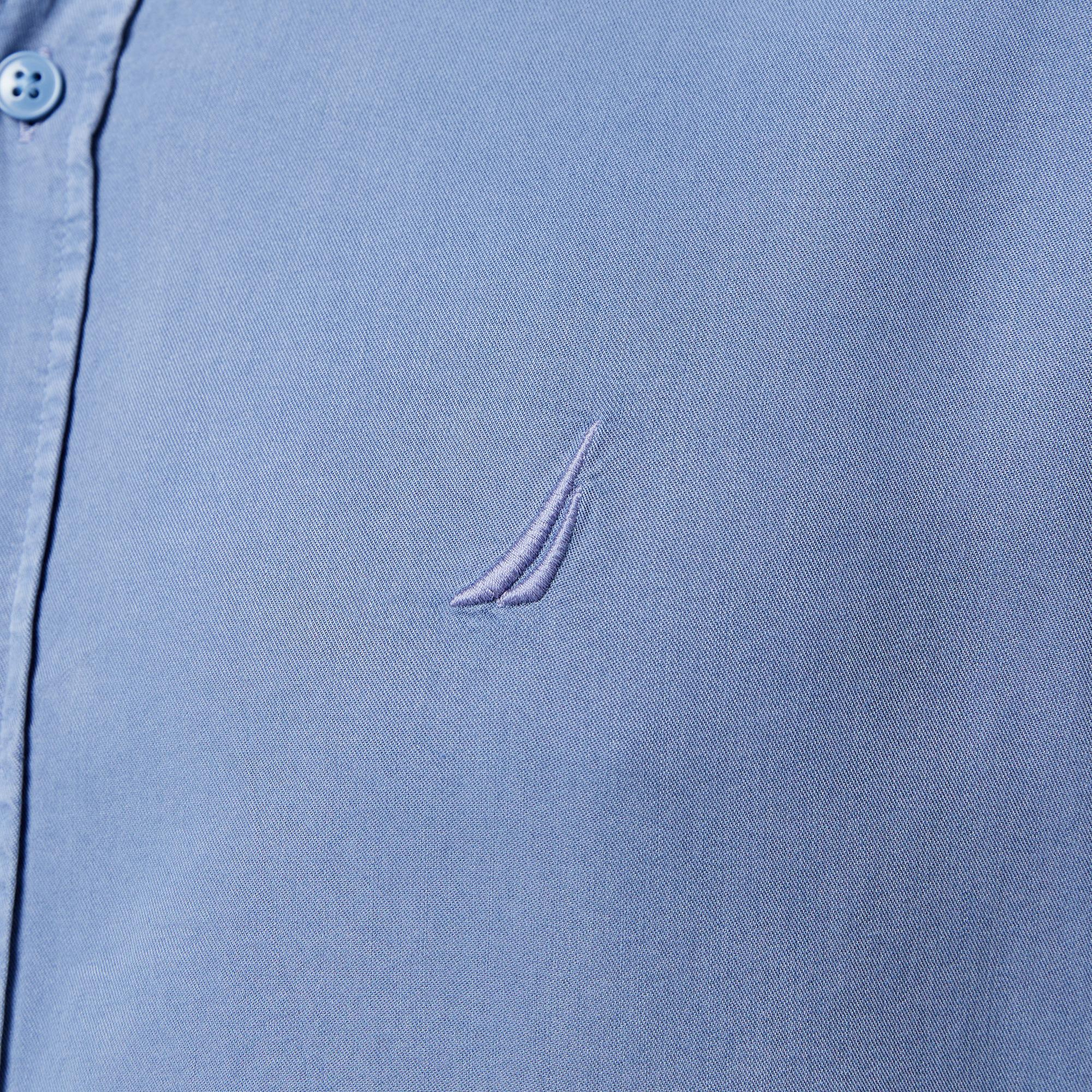Nautica Erkek Mavi Classic Fit Gömlek