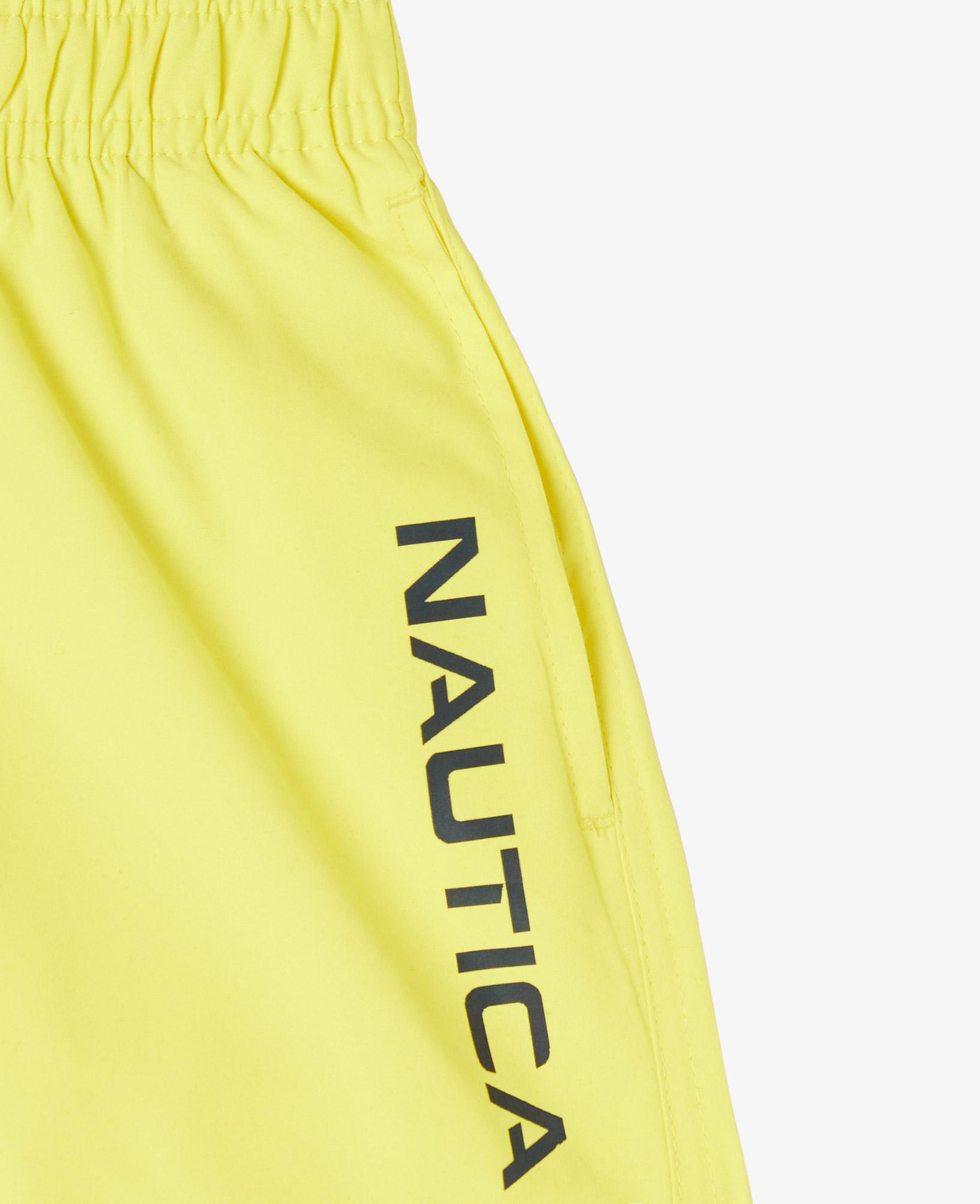 Nautica Erkek Çocuk Yeşil Standart Fit Deniz Şortu
