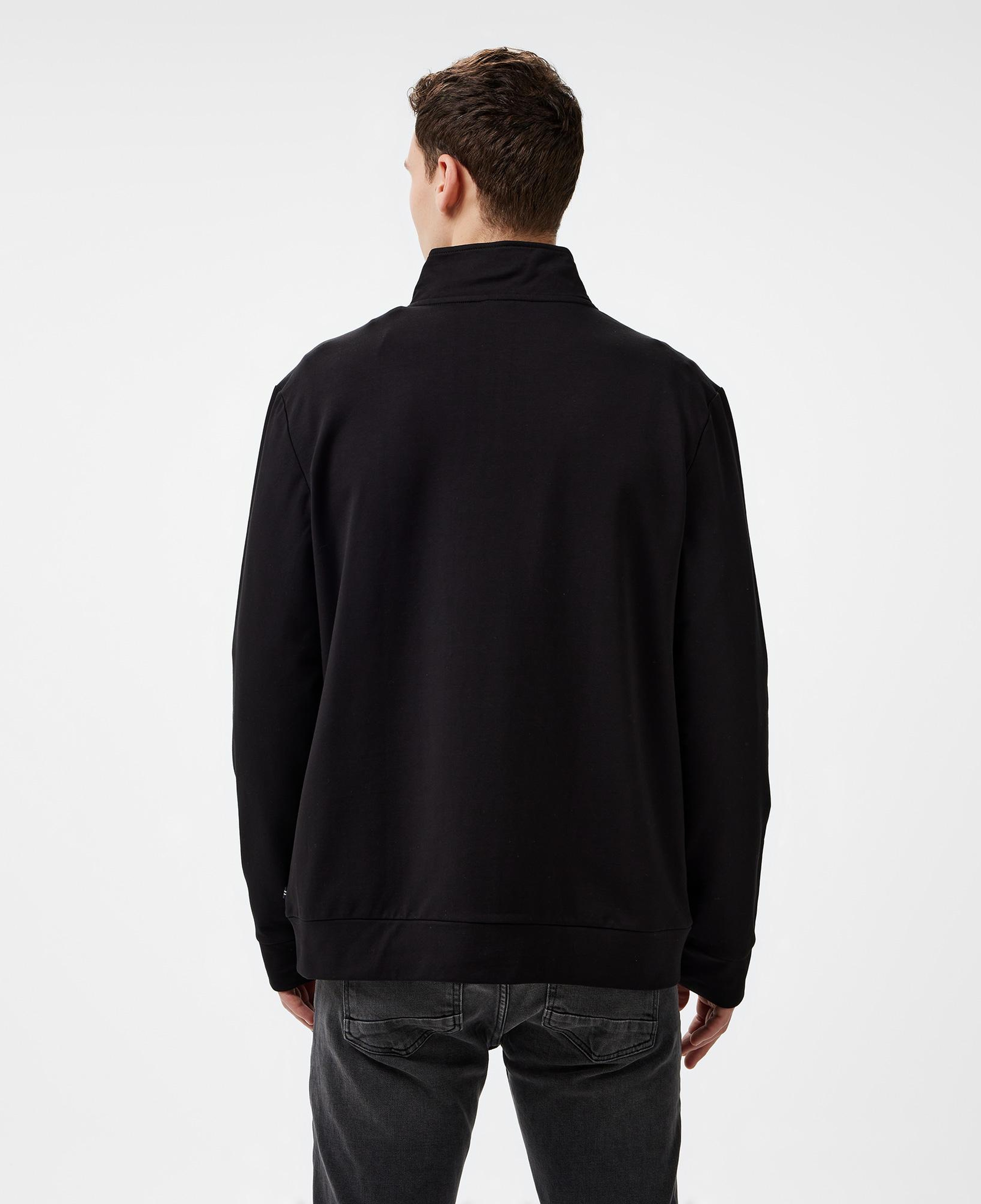 Nautica Erkek Siyah Regular Fit Sweatshirt