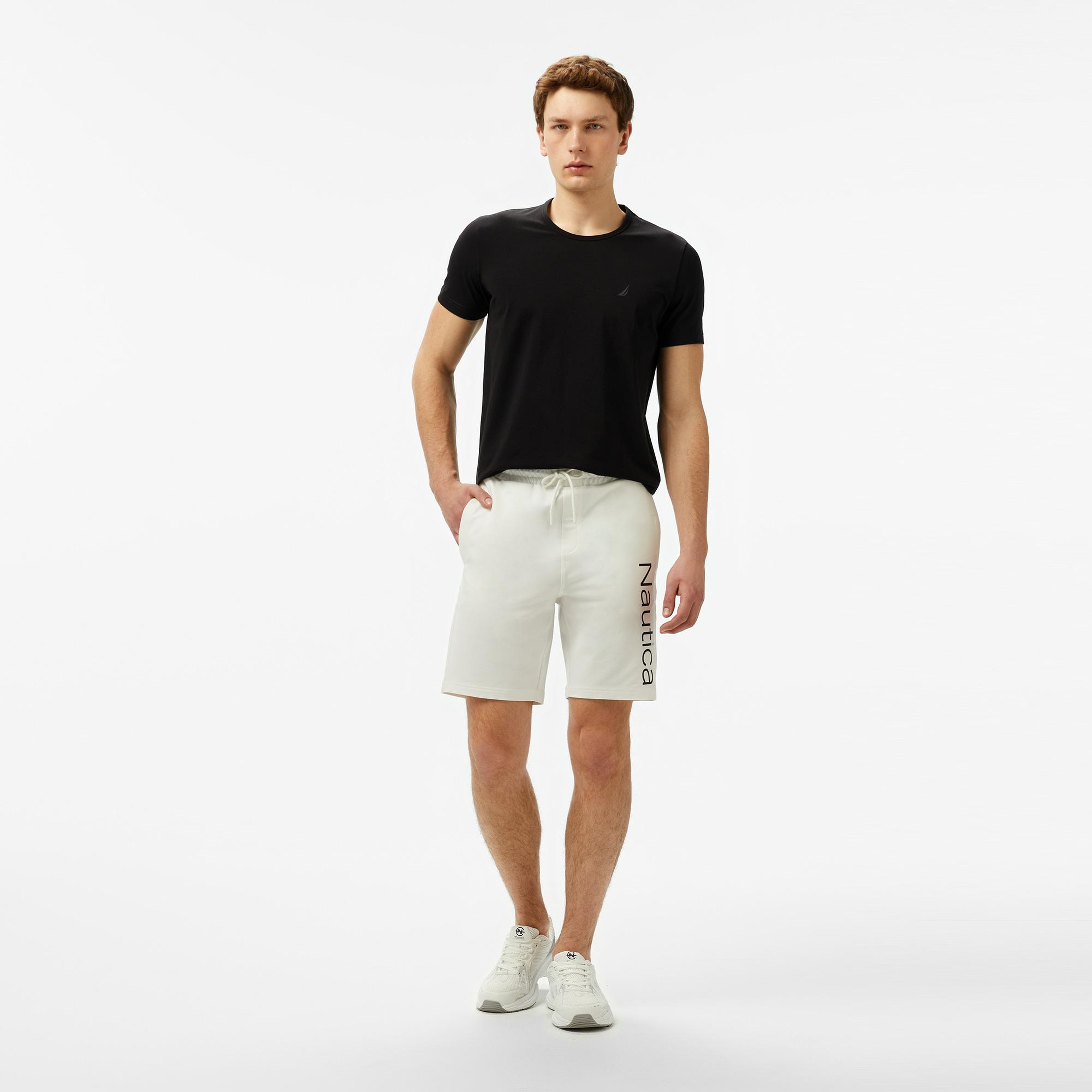 Nautica Erkek Krem Rengi Regular Fit Şort