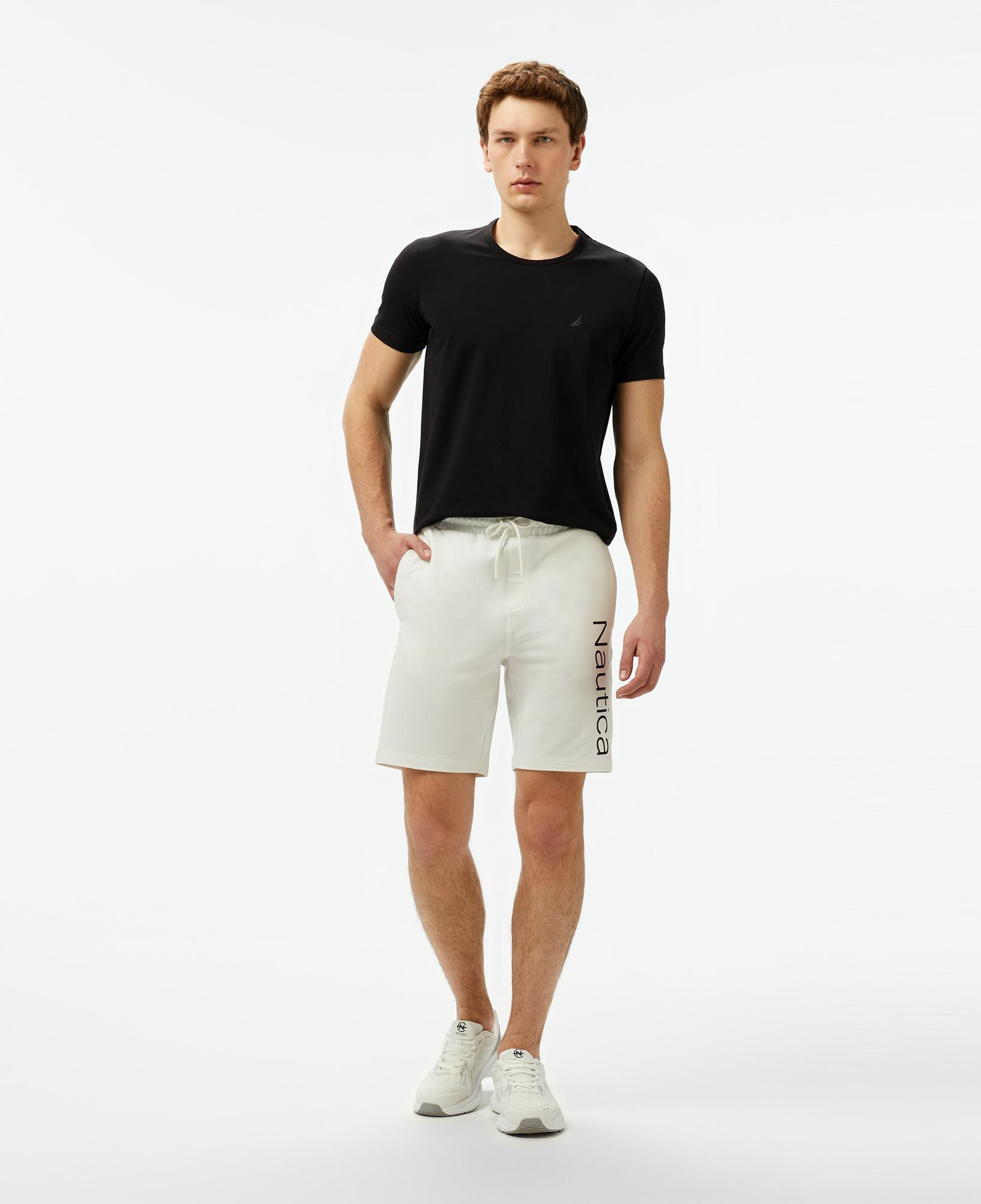 Nautica Erkek Krem Rengi Regular Fit Şort