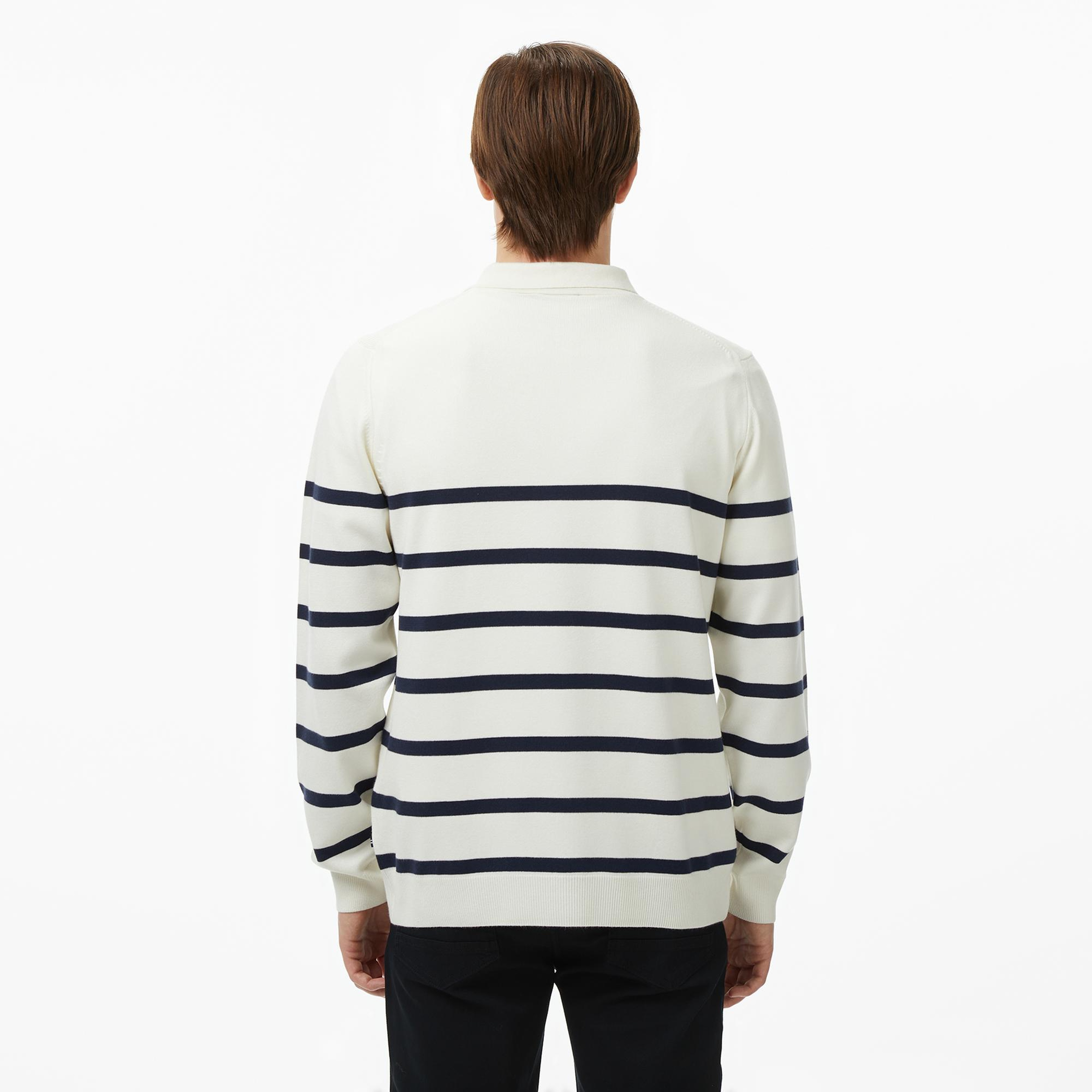 Nautica Erkek Krem Rengi Regular Fit Kazak