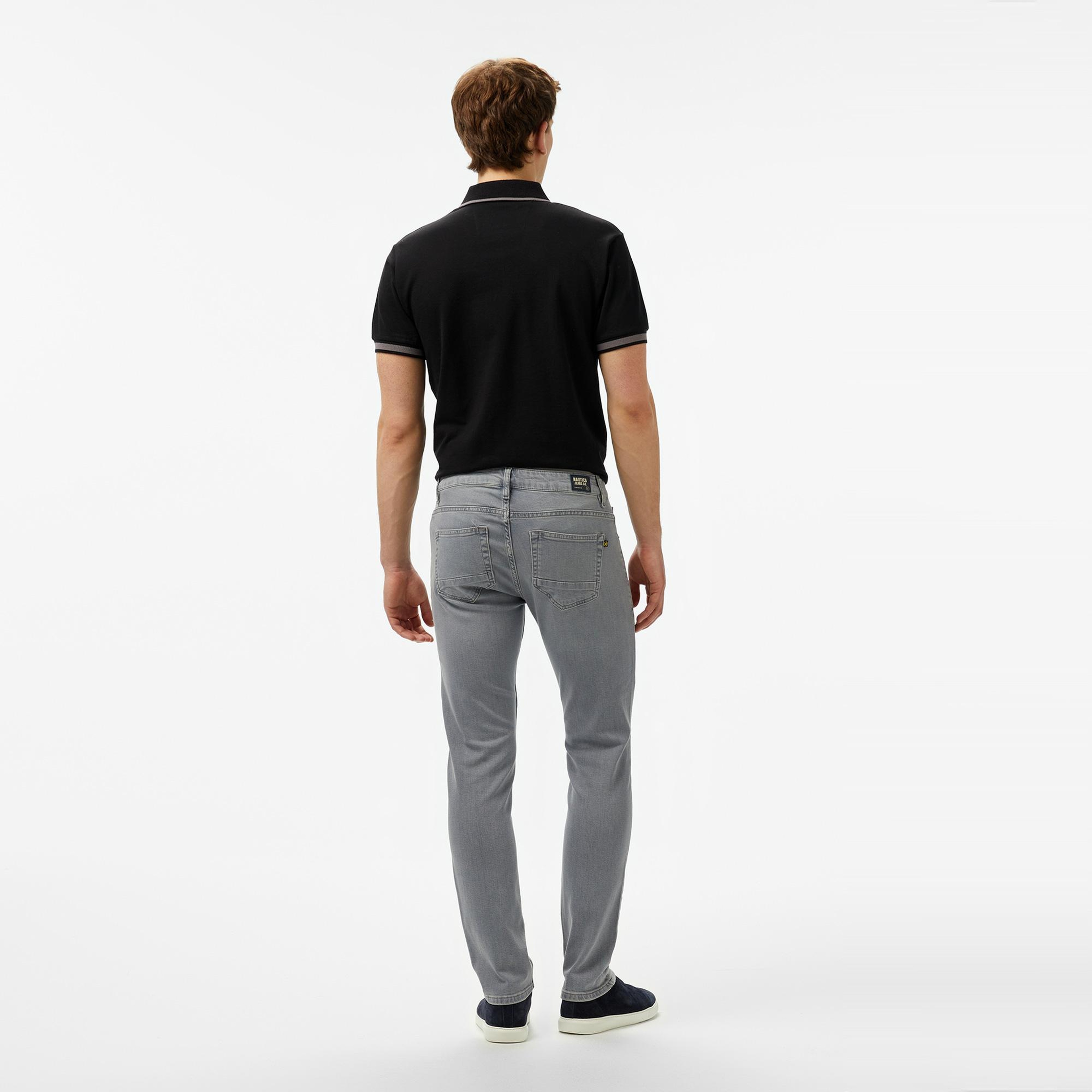 Nautica Erkek Bej Jogger Keten Pantolon