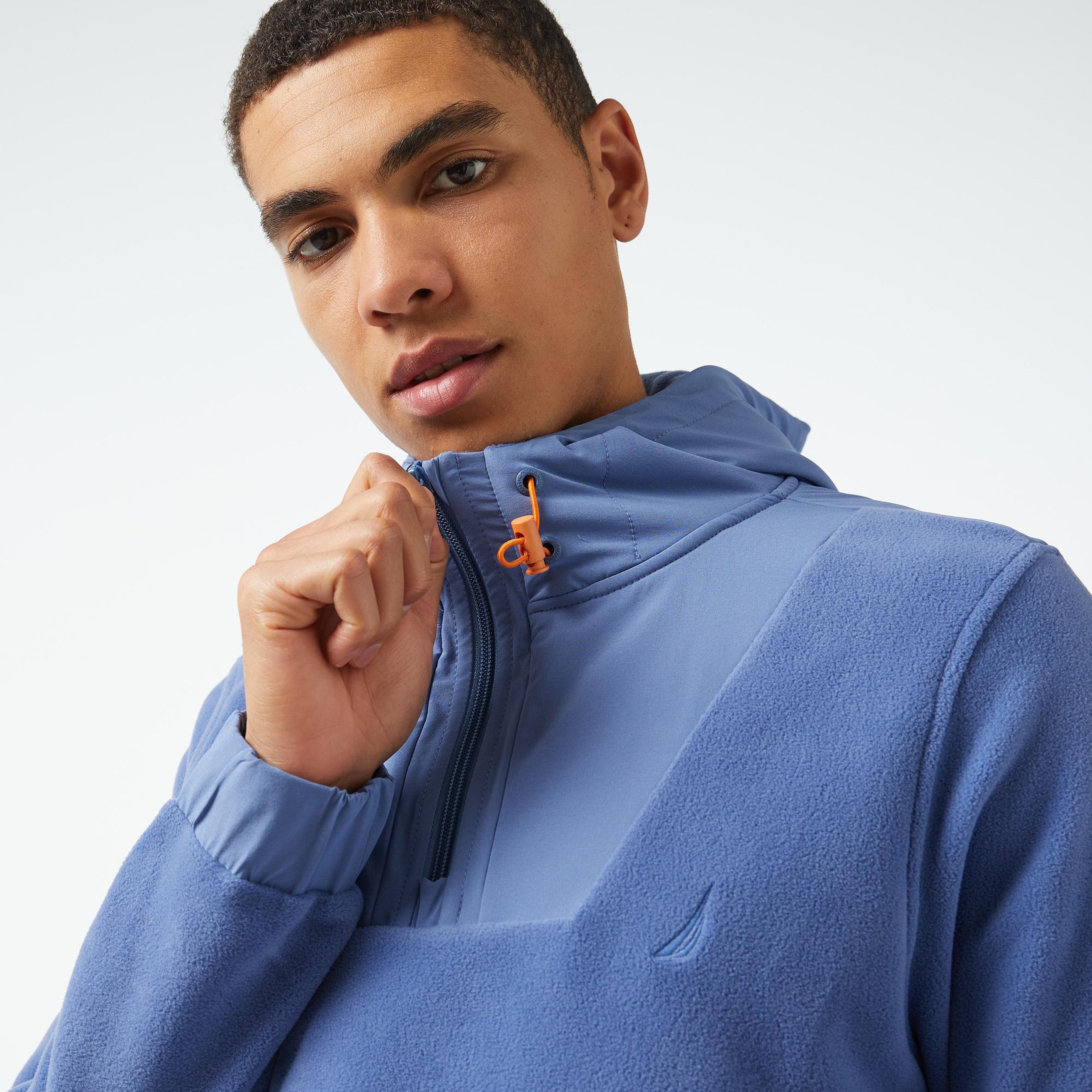 Nautica Erkek Mavi Regular Fit Sweatshirt
