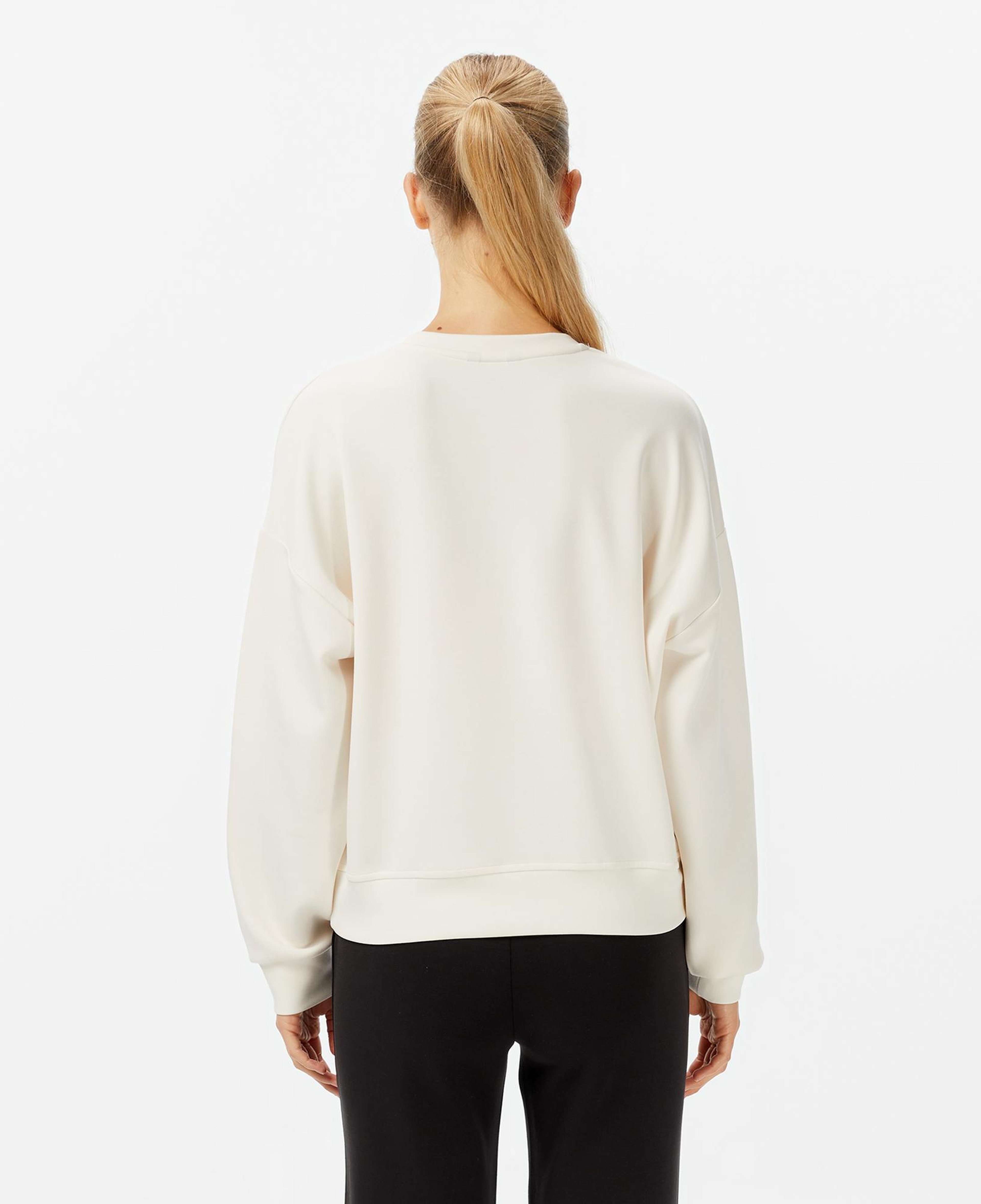 Nautica Kadın Beyaz Regular Fit Sweatshirt