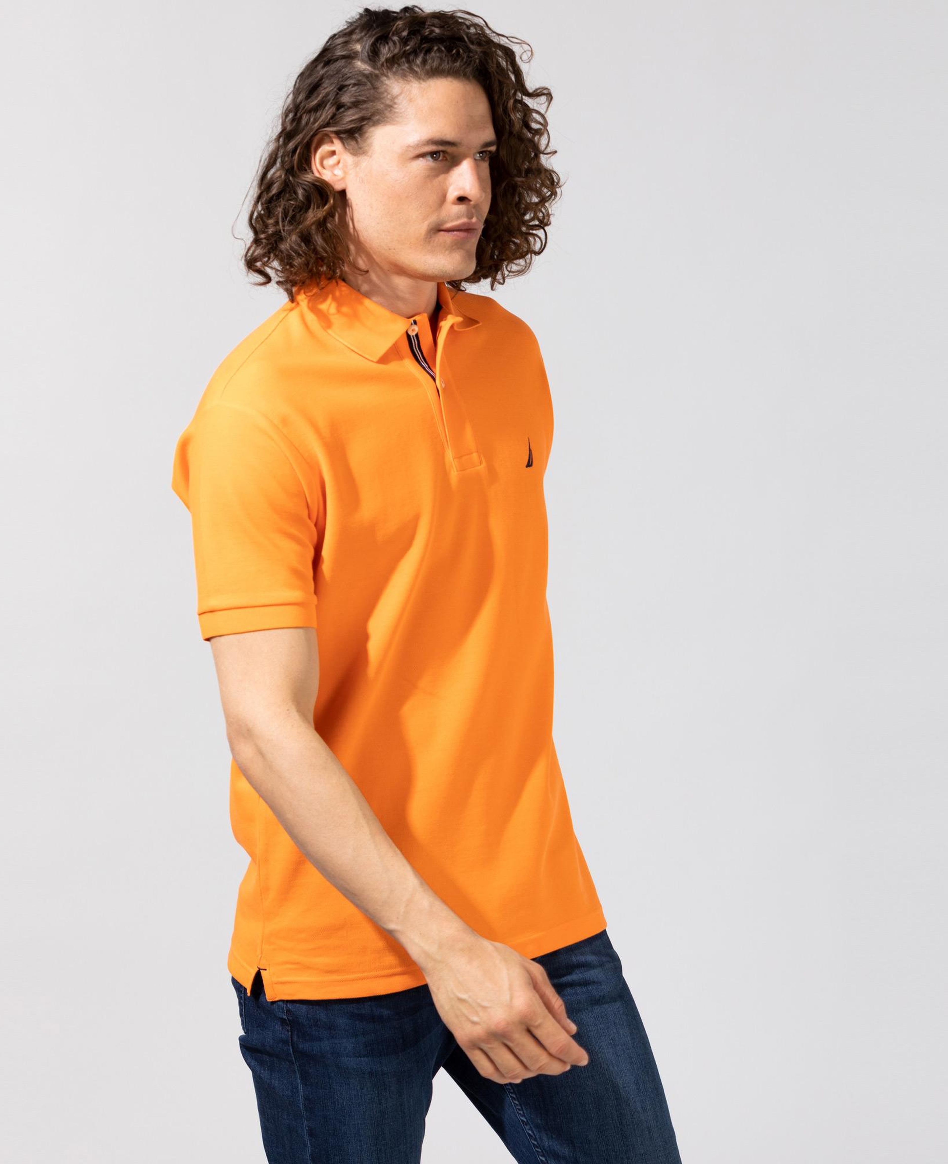 Nautica Turuncu Classic Fit Polo