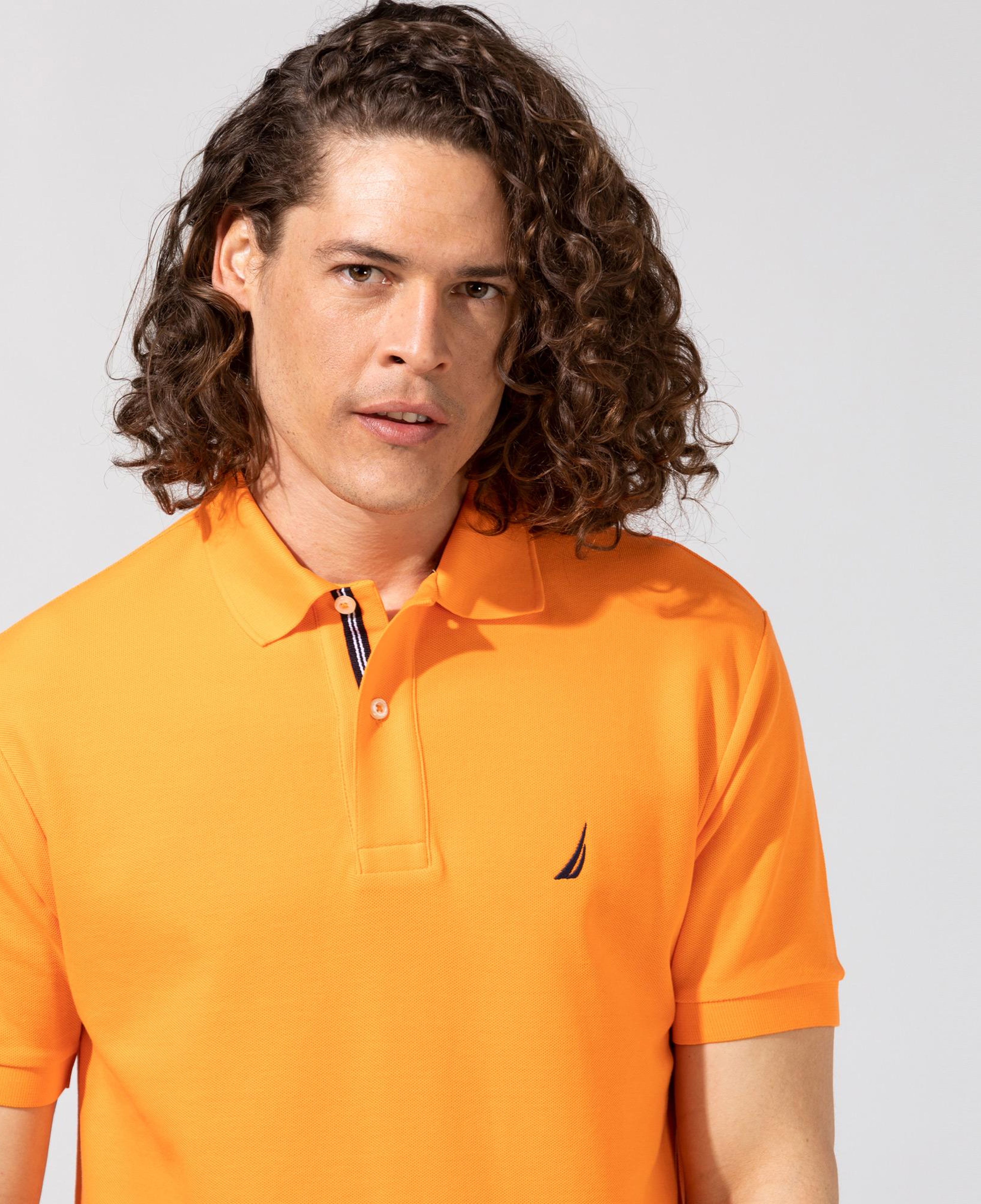 Nautica Turuncu Classic Fit Polo