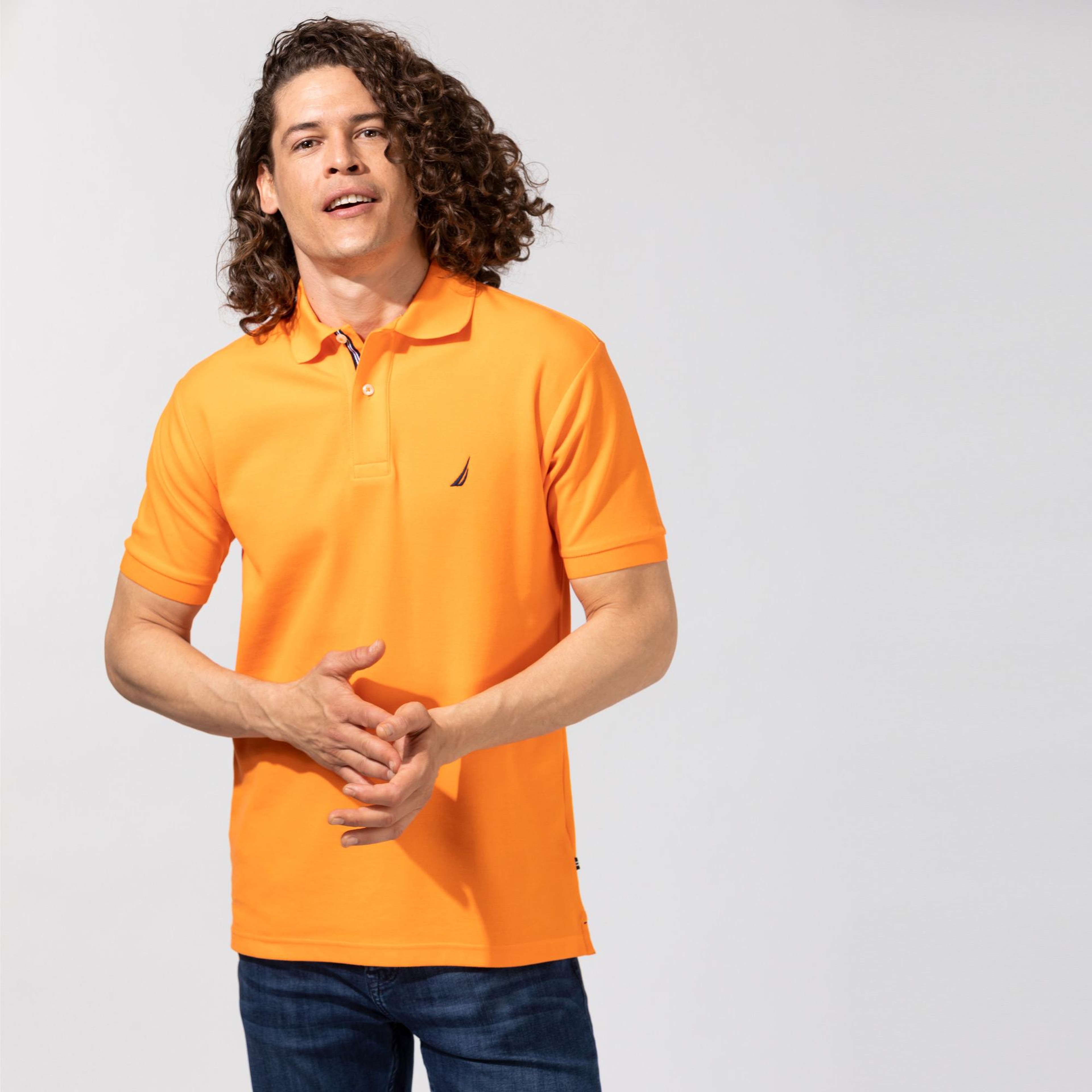 Nautica Turuncu Classic Fit Polo