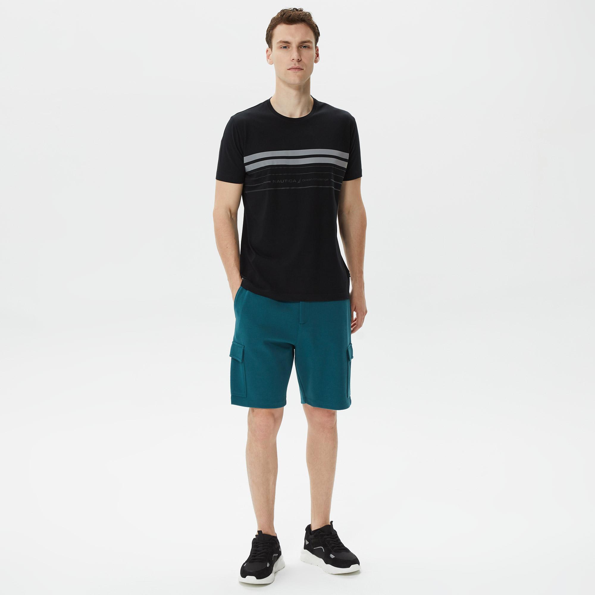 Nautica Erkek Yeşil Standart Fit Şort