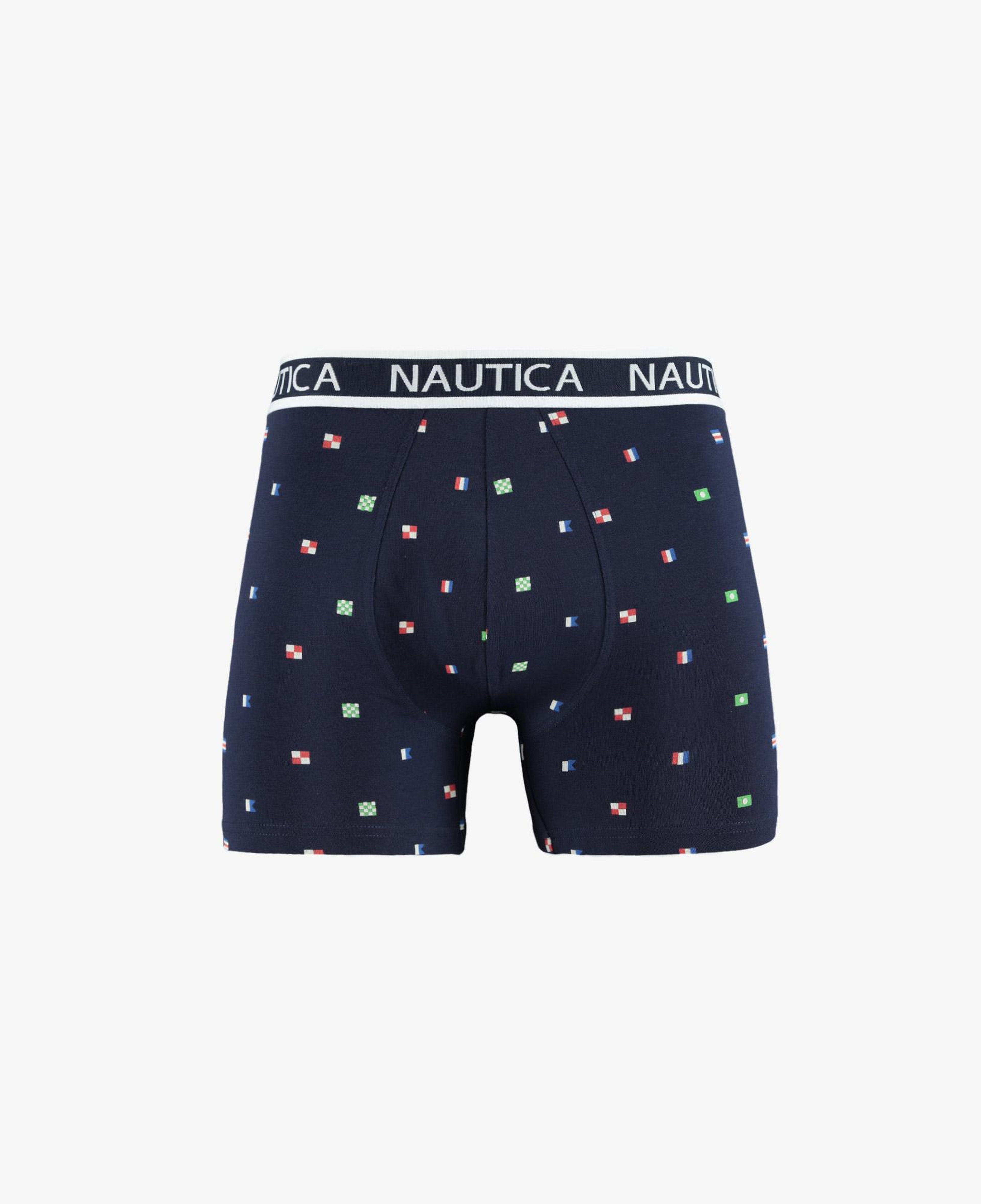 Nautica Erkek Lacivert Desenli 2'li Boxer