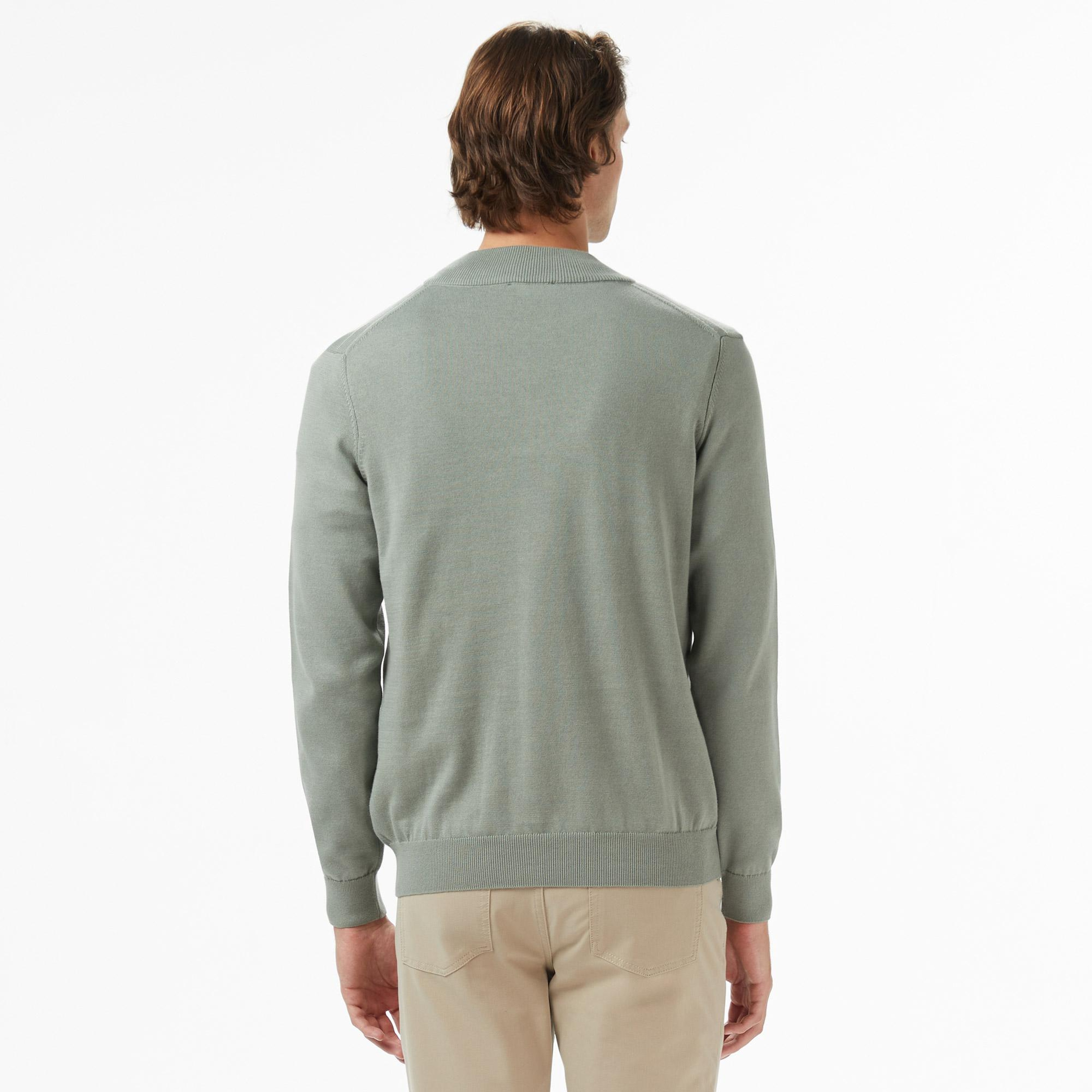 Nautica Erkek Yeşil Classic Fit Kazak