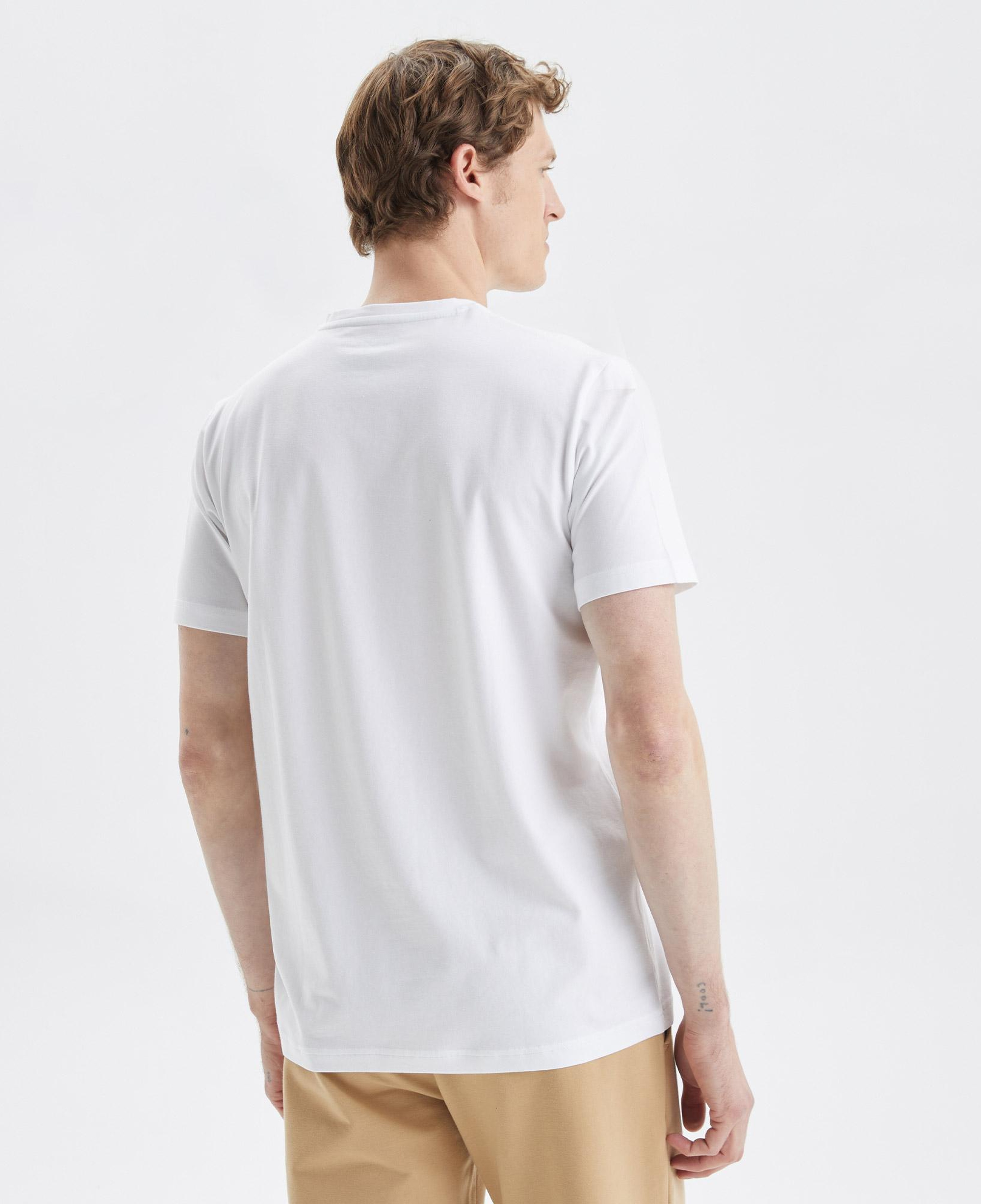 Nautica Erkek Beyaz Standart Fit T-Shirt