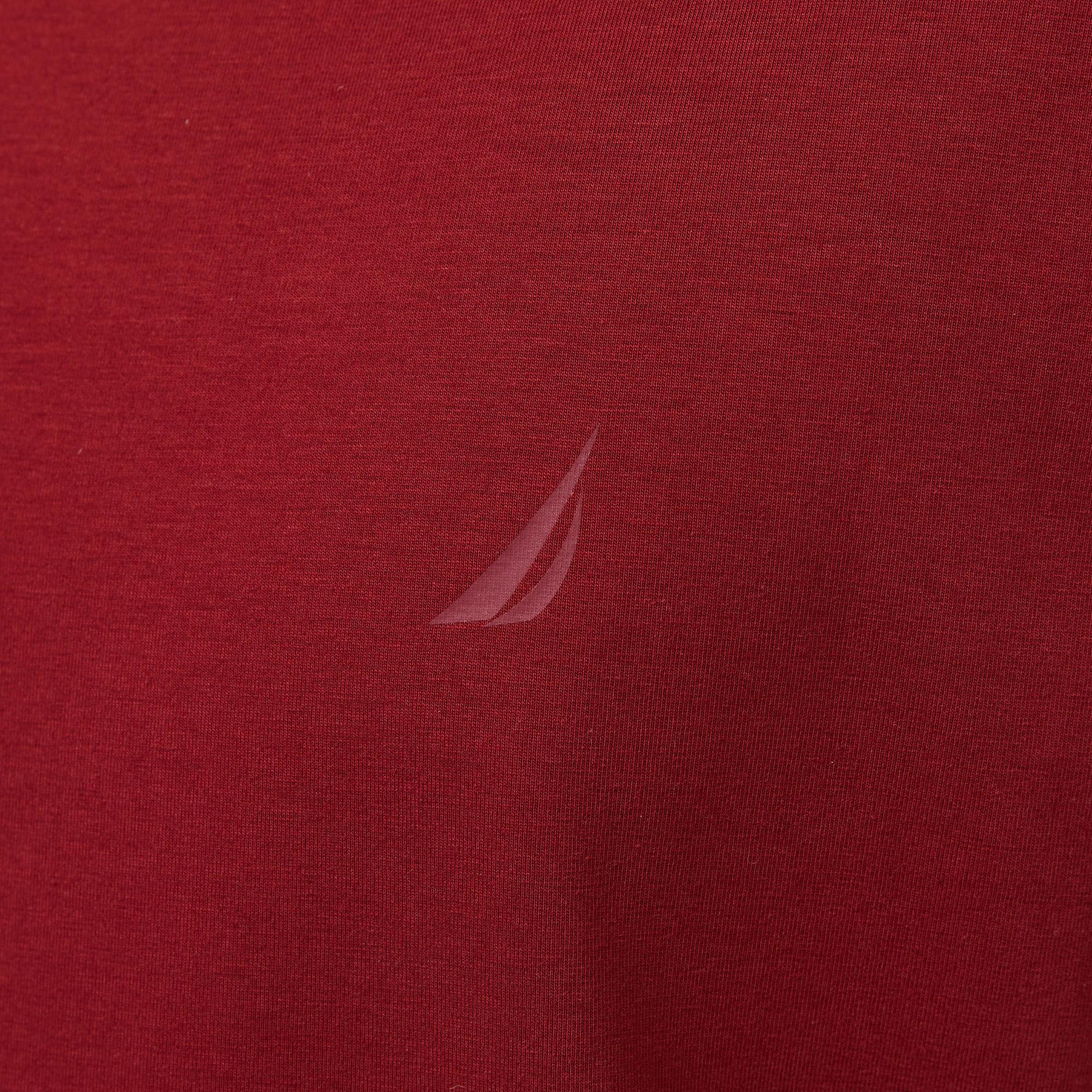 Nautica Erkek Kırmızı Regular Fit T-Shirt