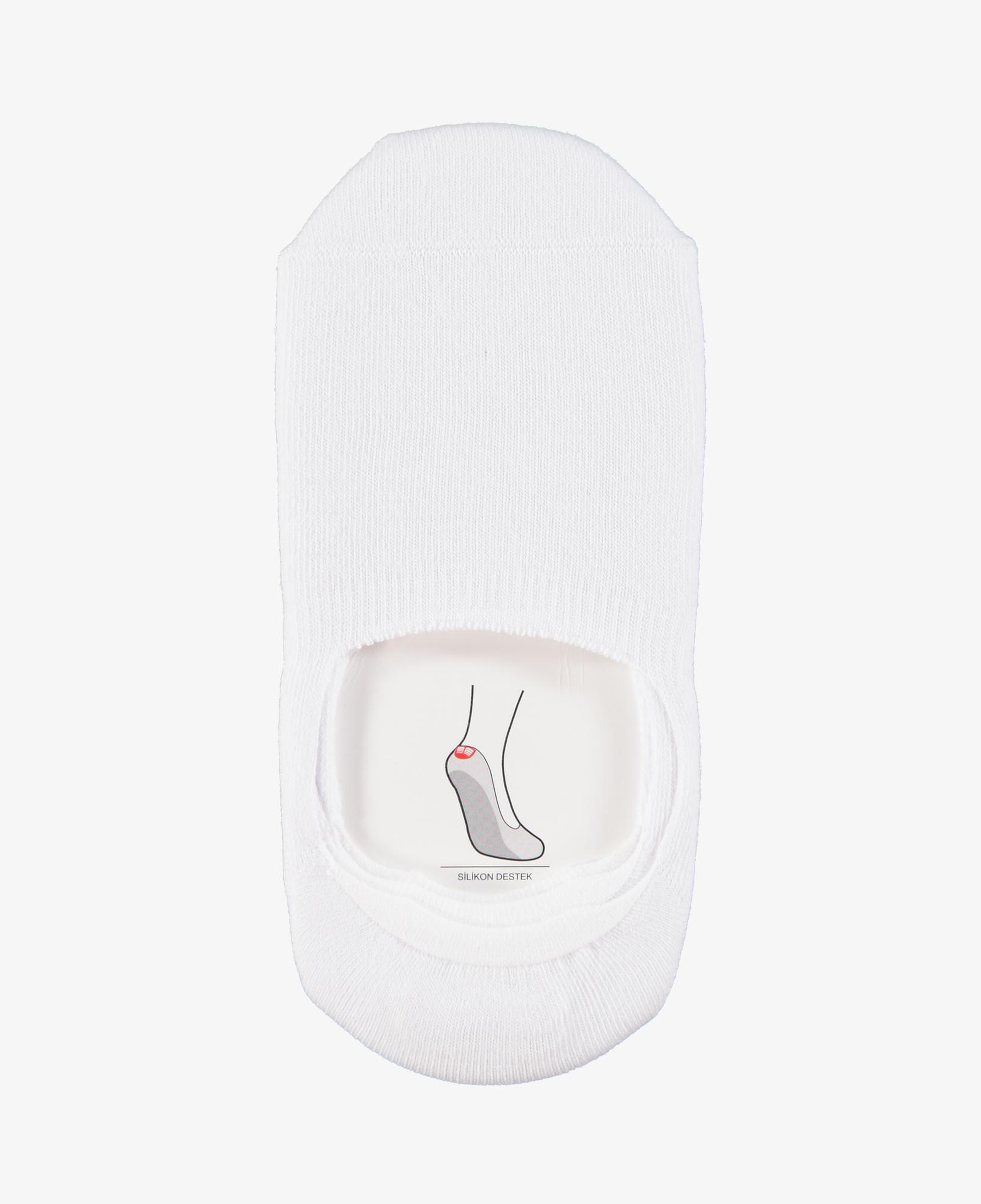 Nautica Unisex Beyaz 2'li Çorap
