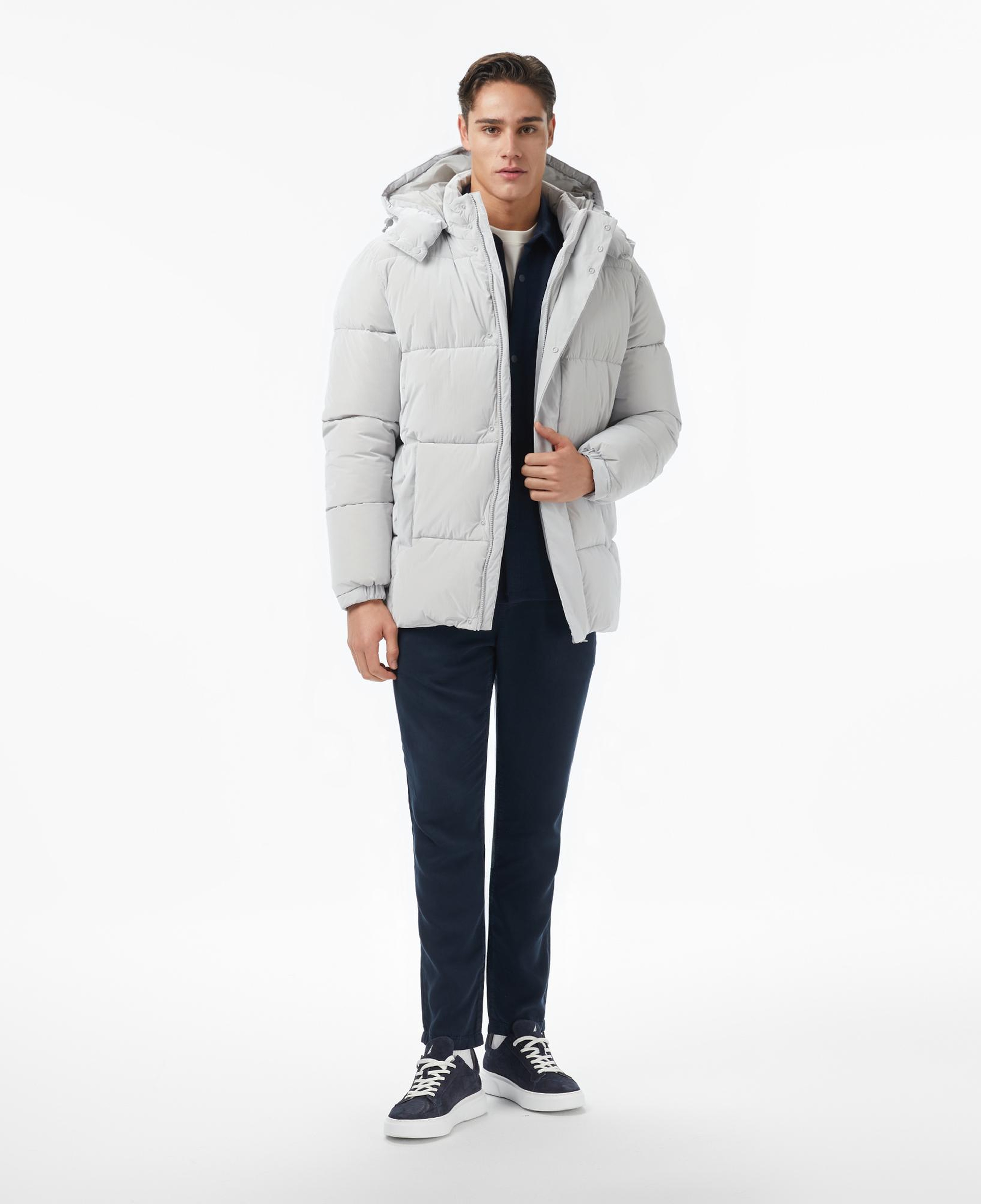 Nautica Erkek Gri Regular Fit Mont