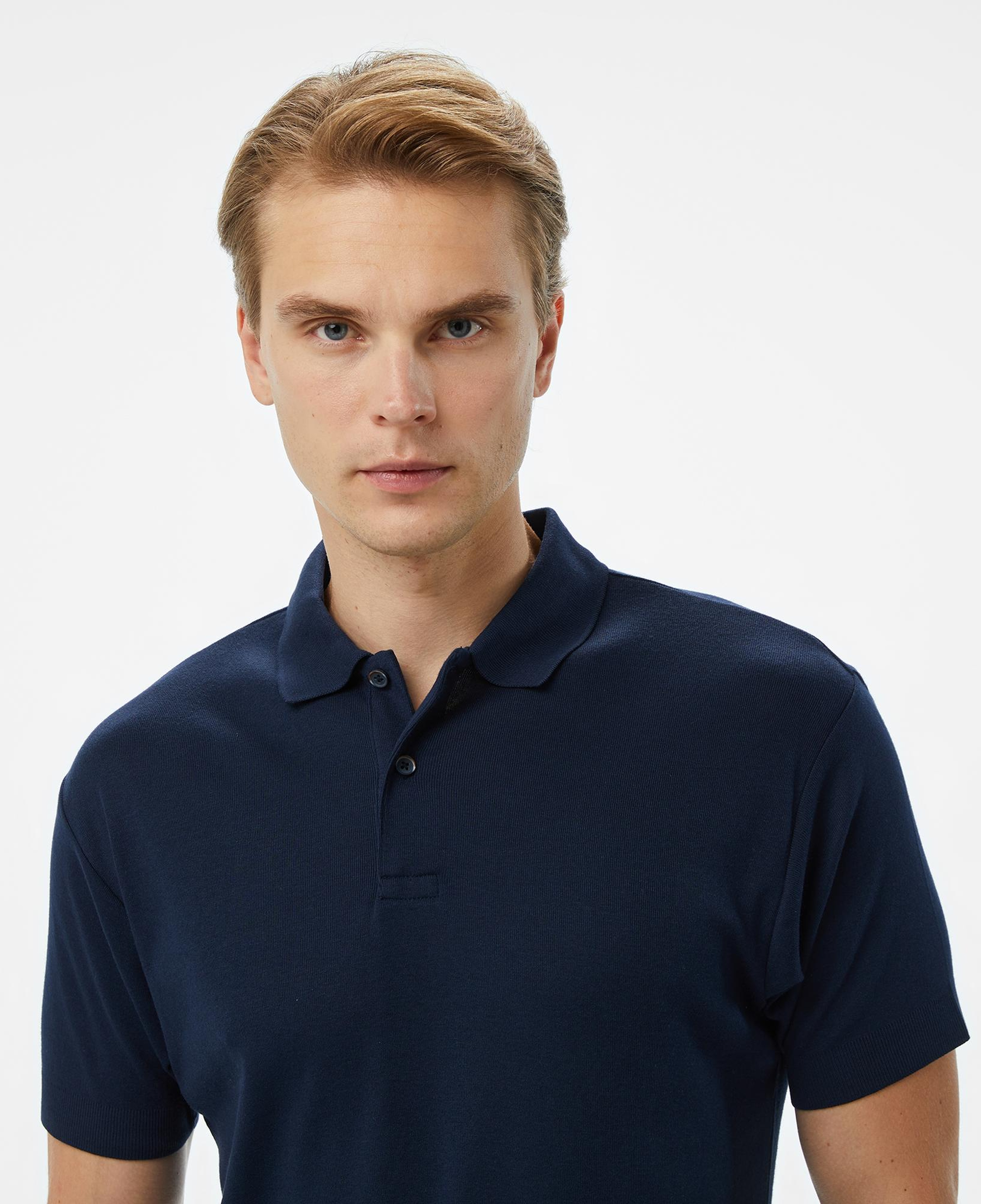 Nautica Erkek Lacivert Classic Fit Polo
