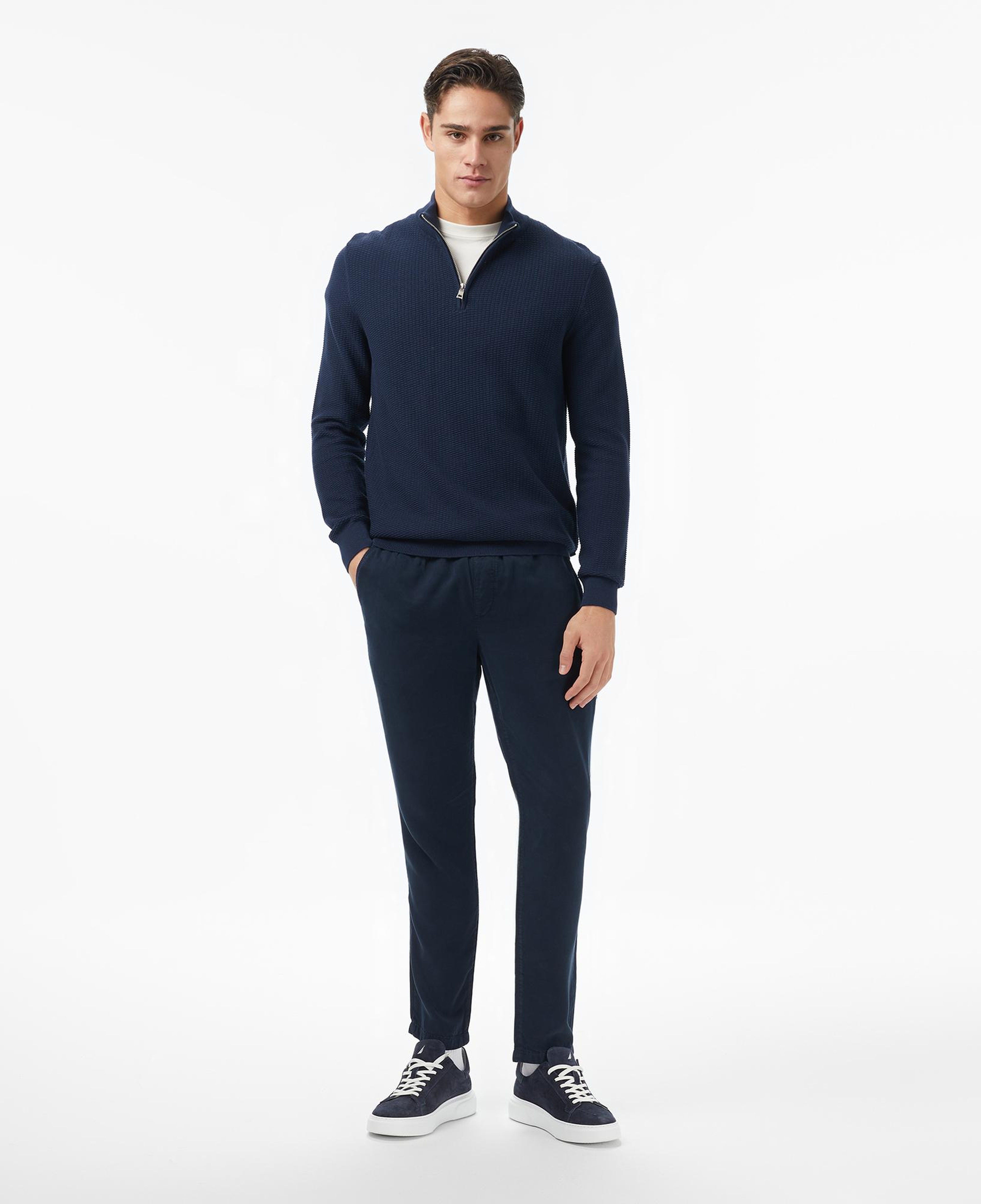 Nautica Erkek Lacivert Classic Fit Kazak