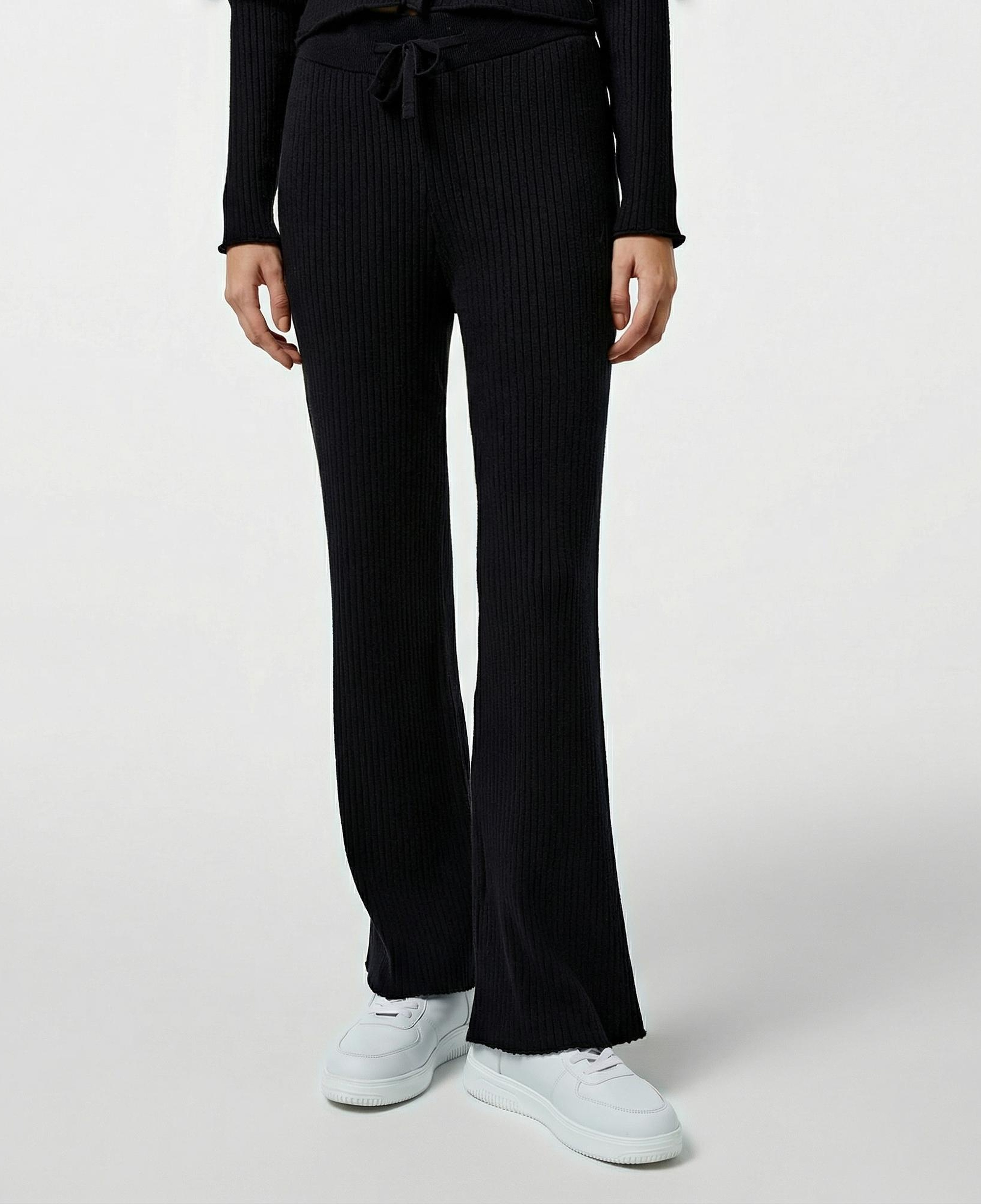 Nautica Kadın Siyah Regular Fit Pantolon