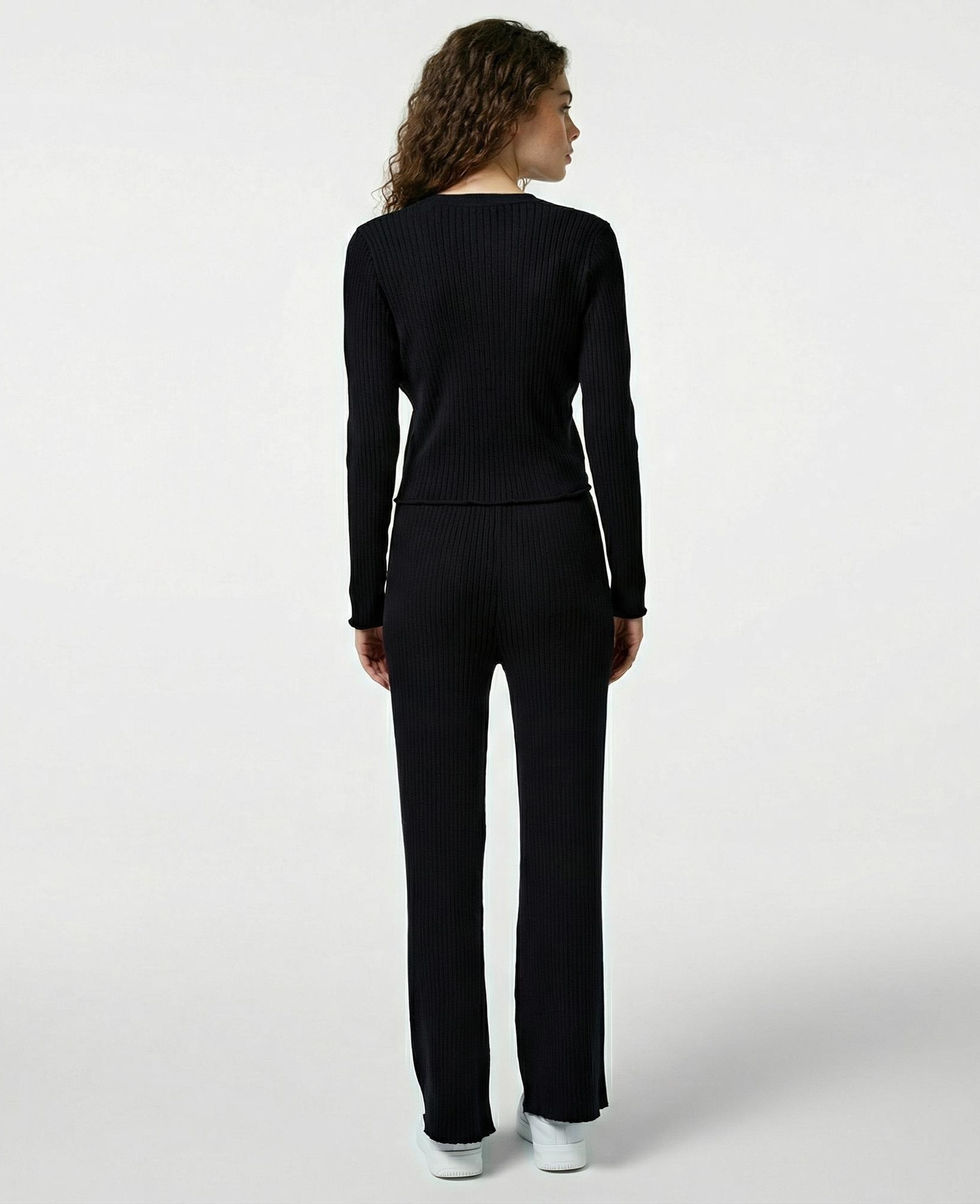 Nautica Kadın Siyah Regular Fit Pantolon