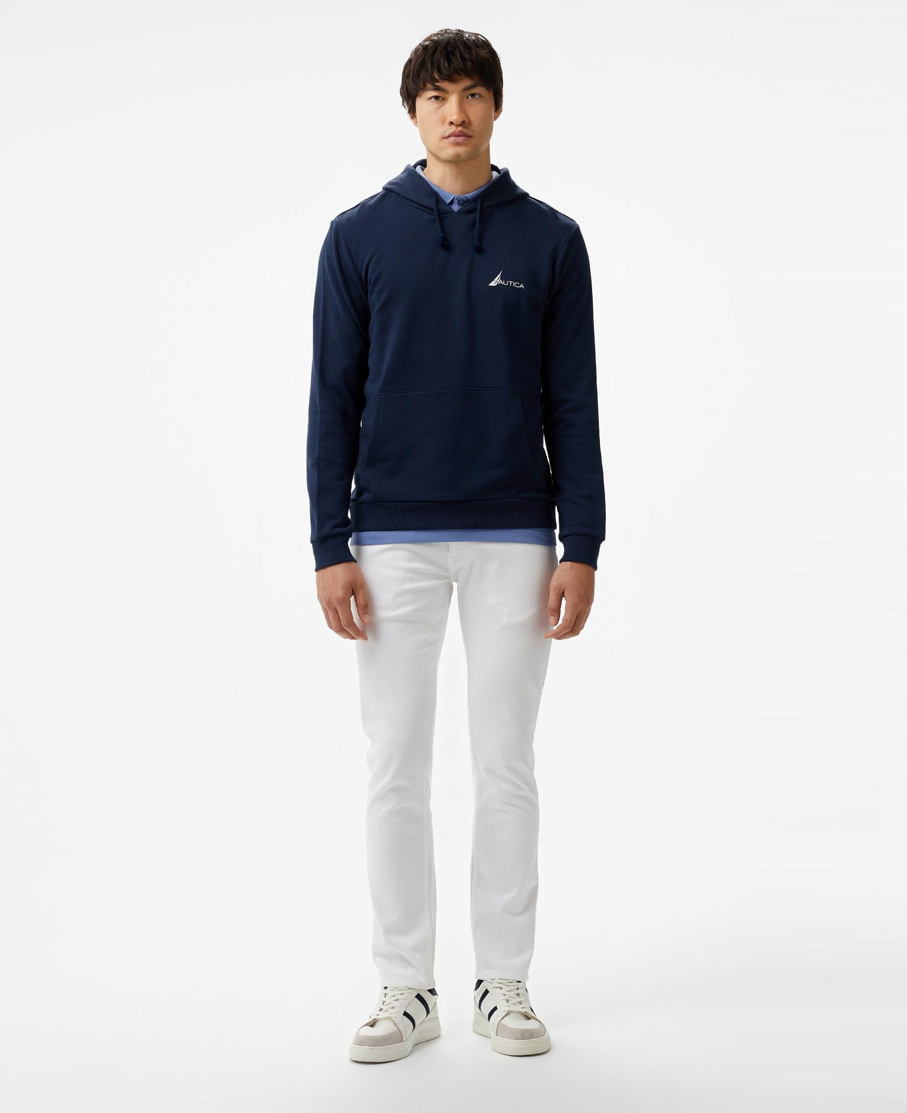 Nautica Erkek Lacivert Standart Fit Sweatshirt