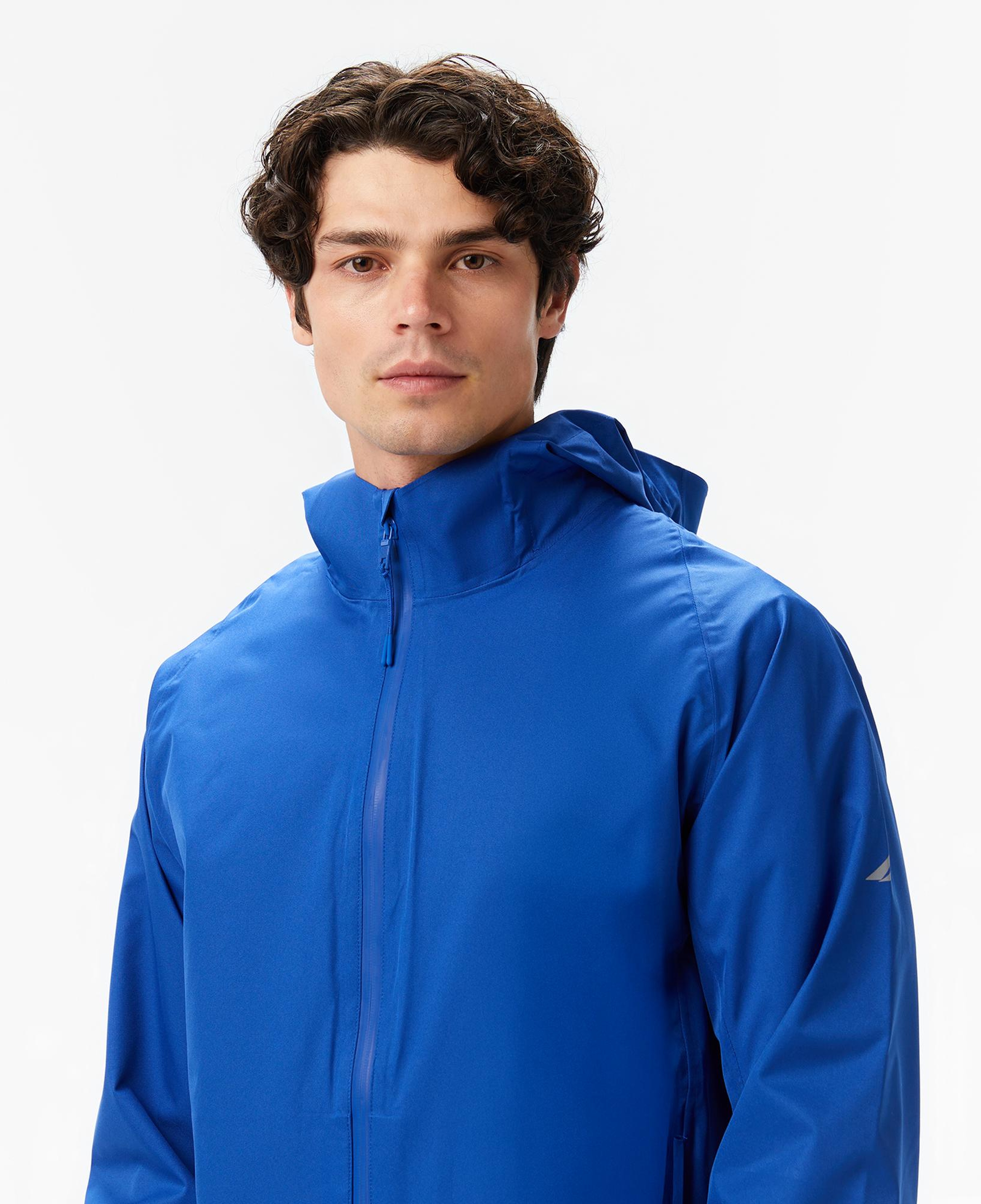 Nautica Erkek Mavi Regular Fit Yağmurluk