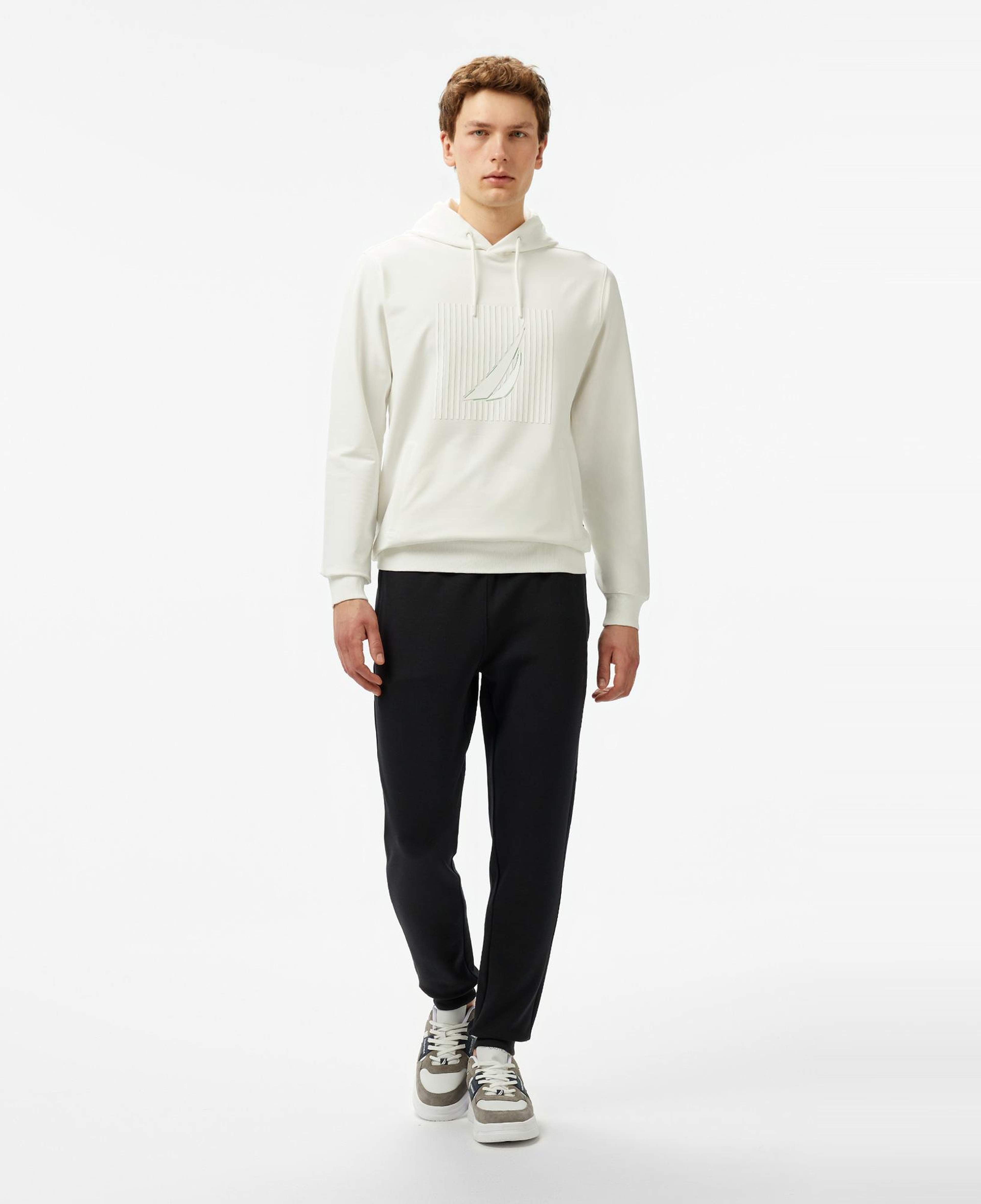 Nautica Erkek Krem Rengi Regular Fit Sweatshirt