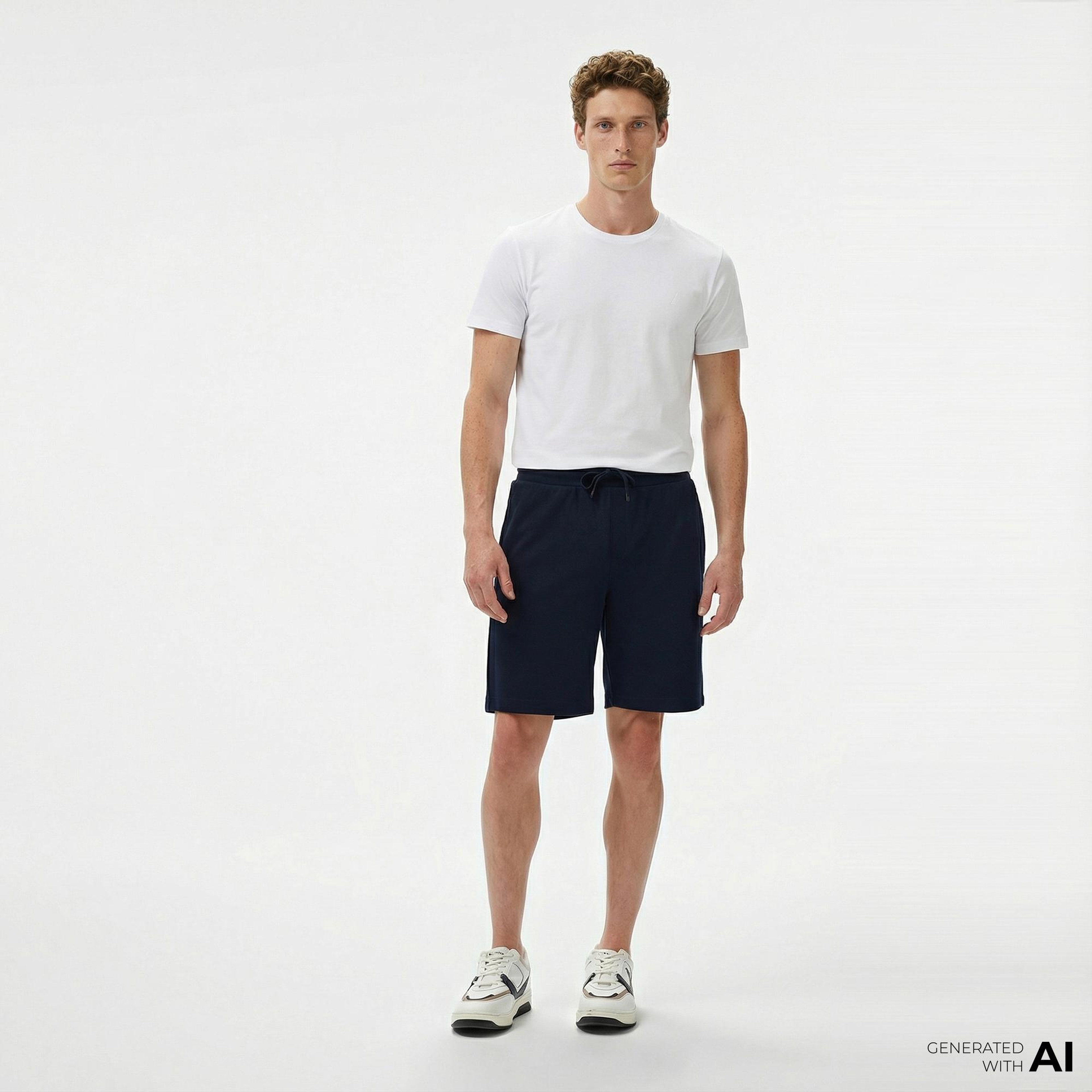 Nautica Erkek Lacivert Regular Fit Şort