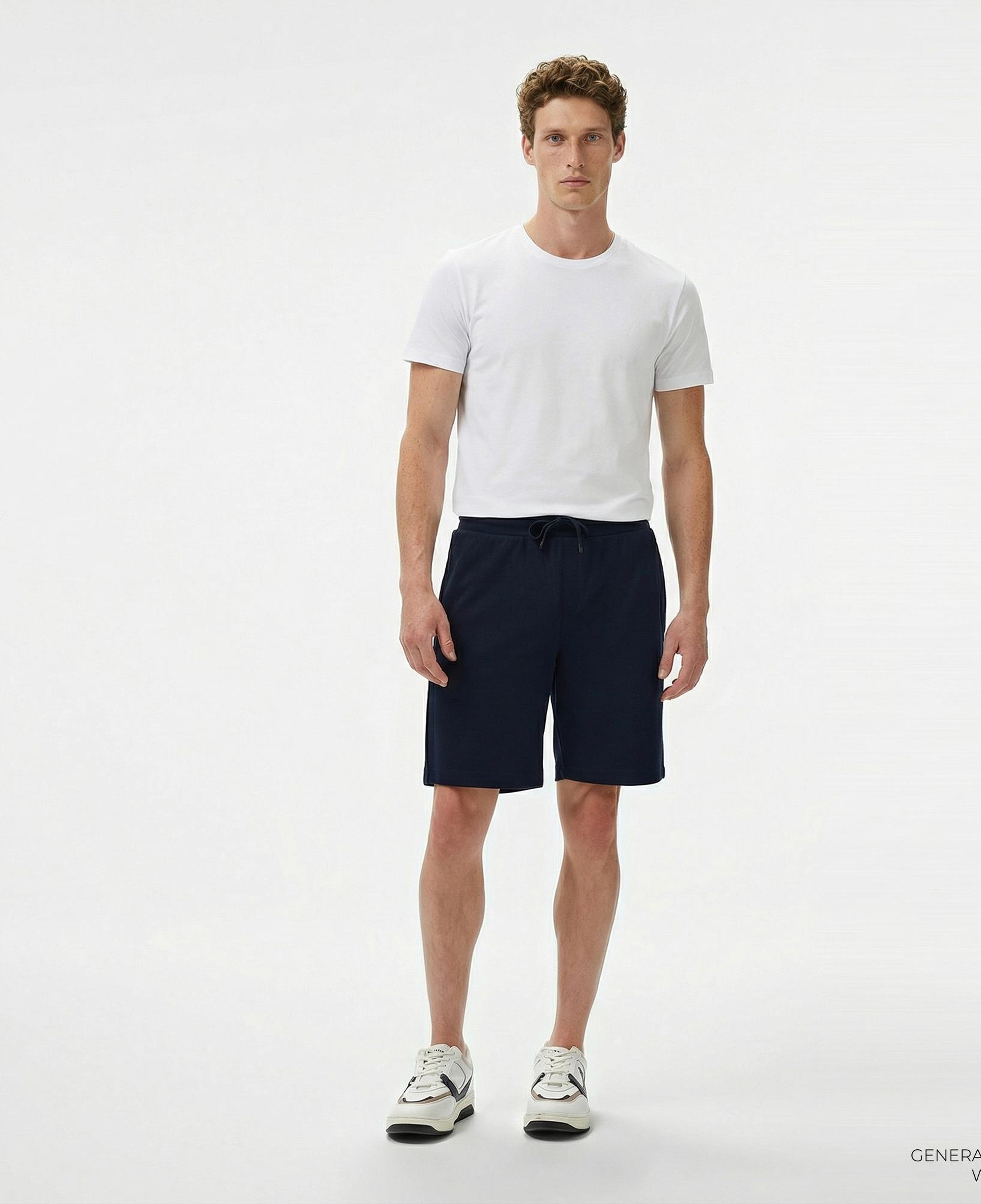 Nautica Erkek Lacivert Regular Fit Şort